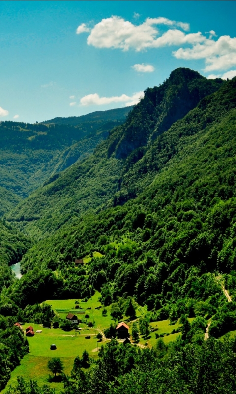 Handy-Wallpaper Fluss, Gebirge, Berge, Erde/natur kostenlos herunterladen.