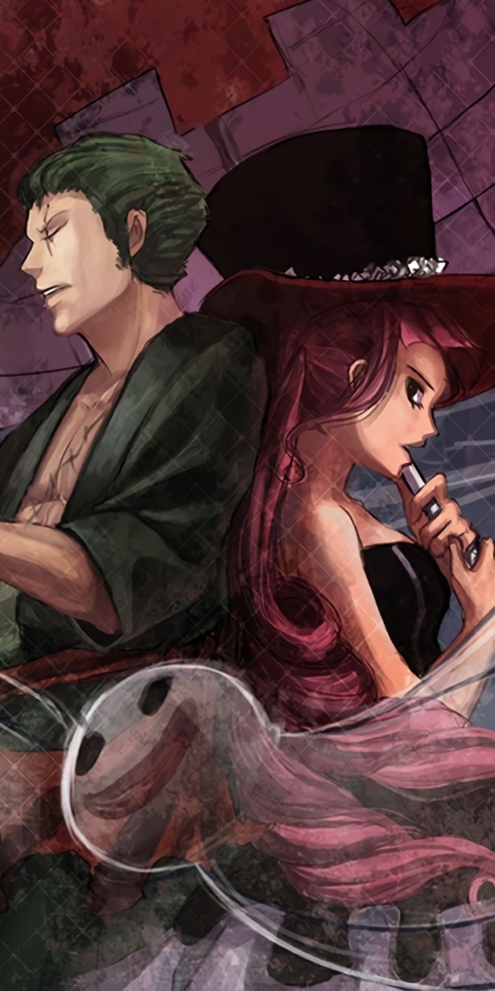 Download mobile wallpaper Anime, One Piece, Roronoa Zoro, Perona (One Piece) for free.
