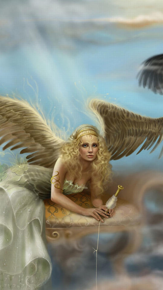 Download mobile wallpaper Fantasy, Angel for free.