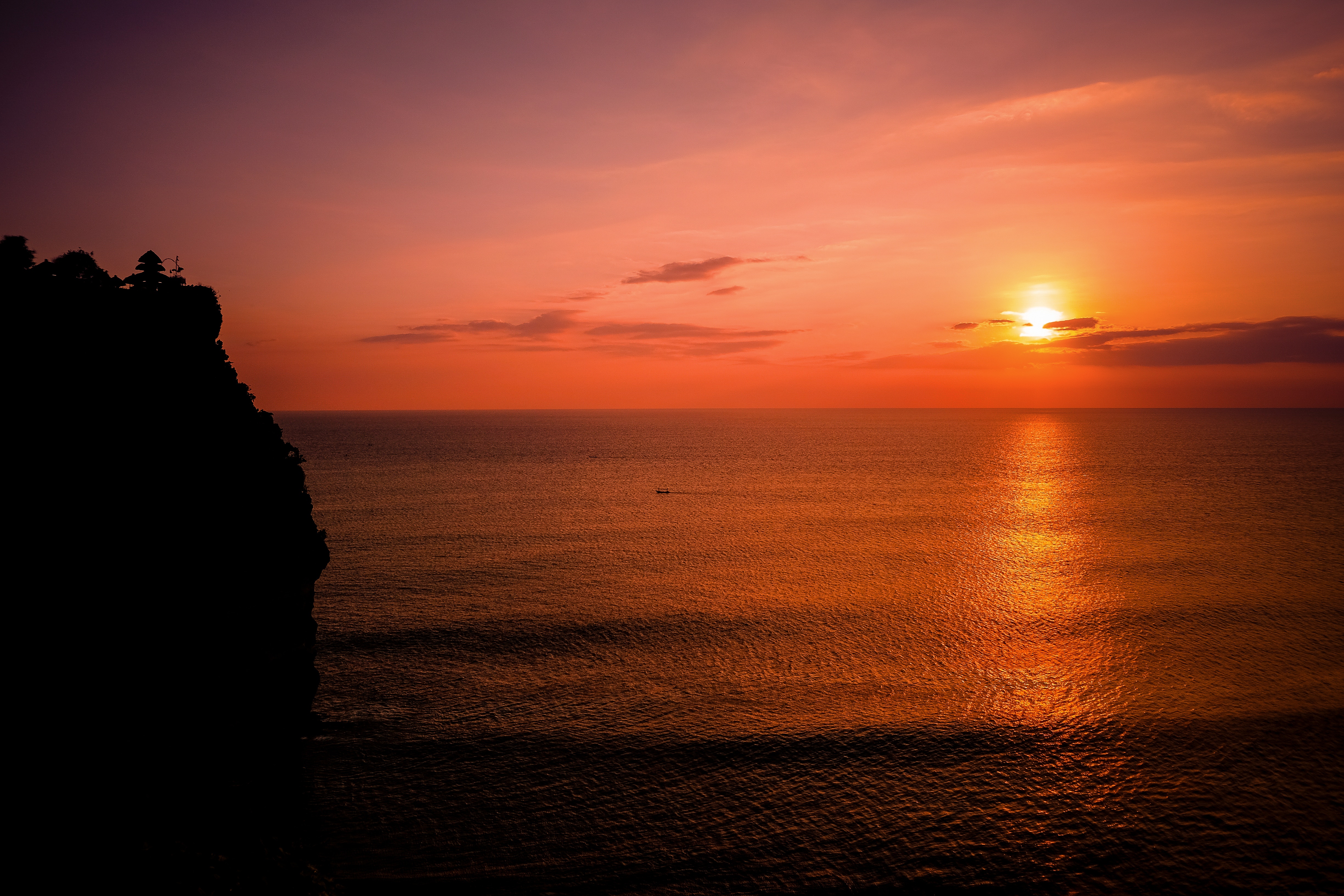 Laden Sie das Horizont, Natur, Clouds, Sunset, Sky, Sea-Bild kostenlos auf Ihren PC-Desktop herunter