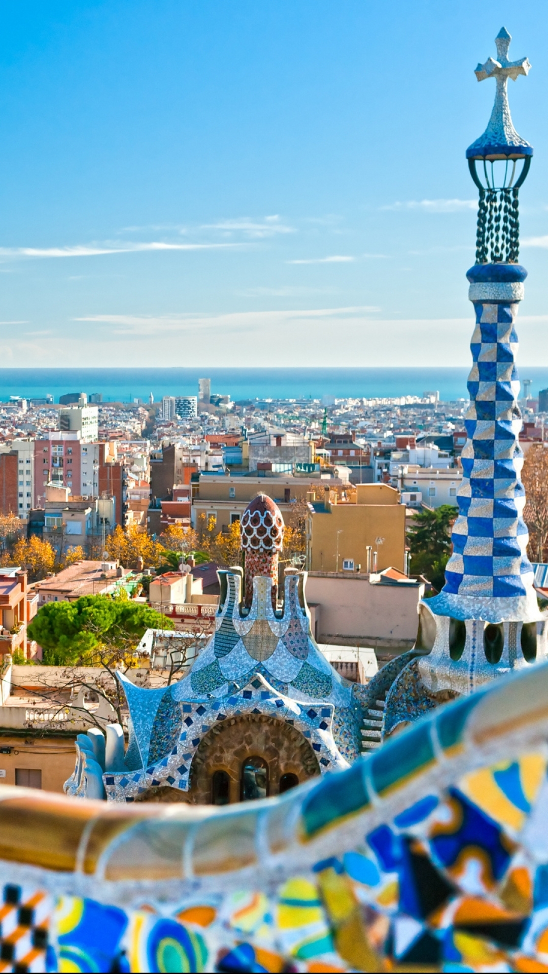 無料モバイル壁紙都市, バルセロナ, マンメイドをダウンロードします。