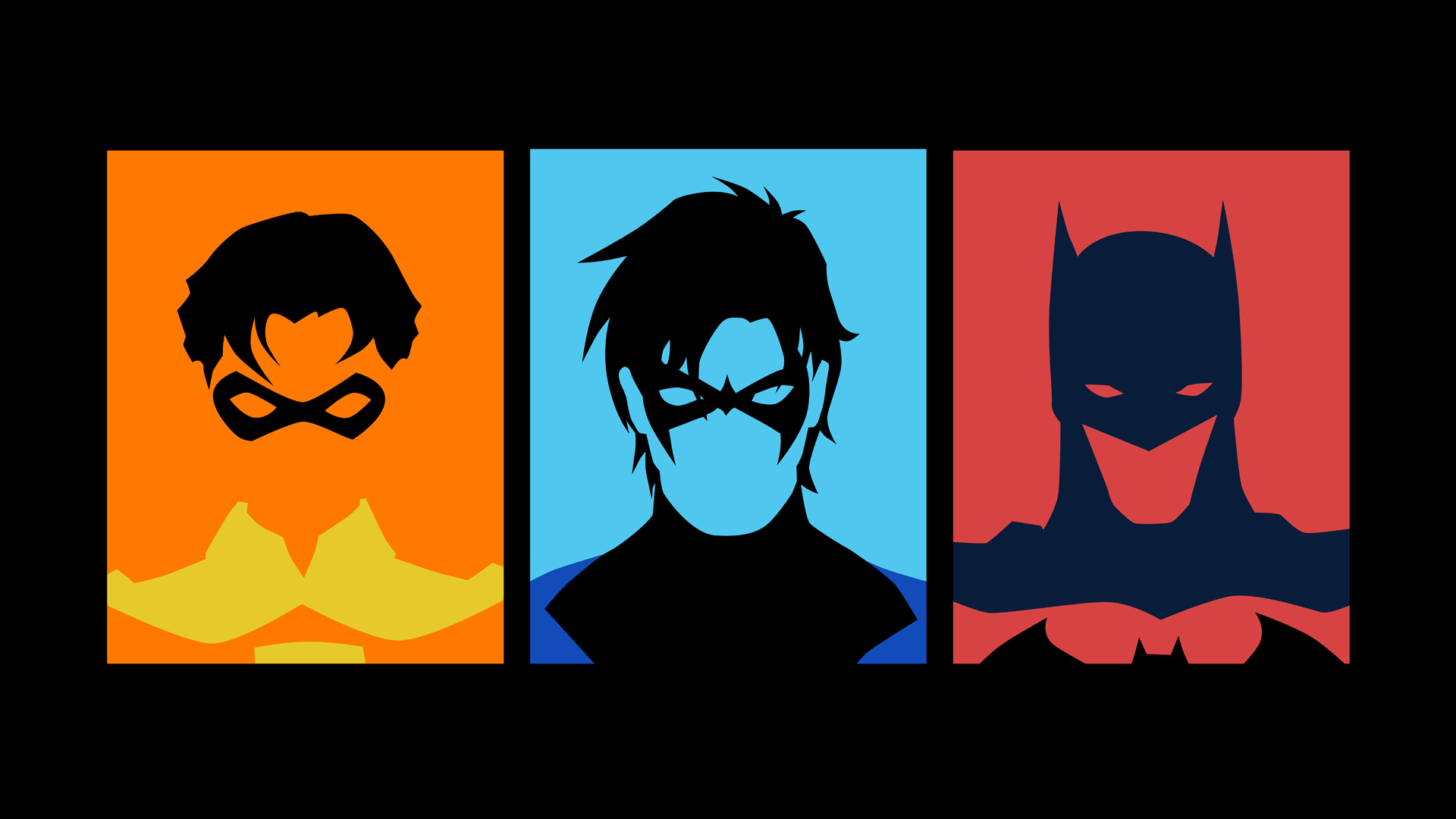 Скачати мобільні шпалери Робін (Dc Comics), Nightwing, Бетмен, Комікси безкоштовно.