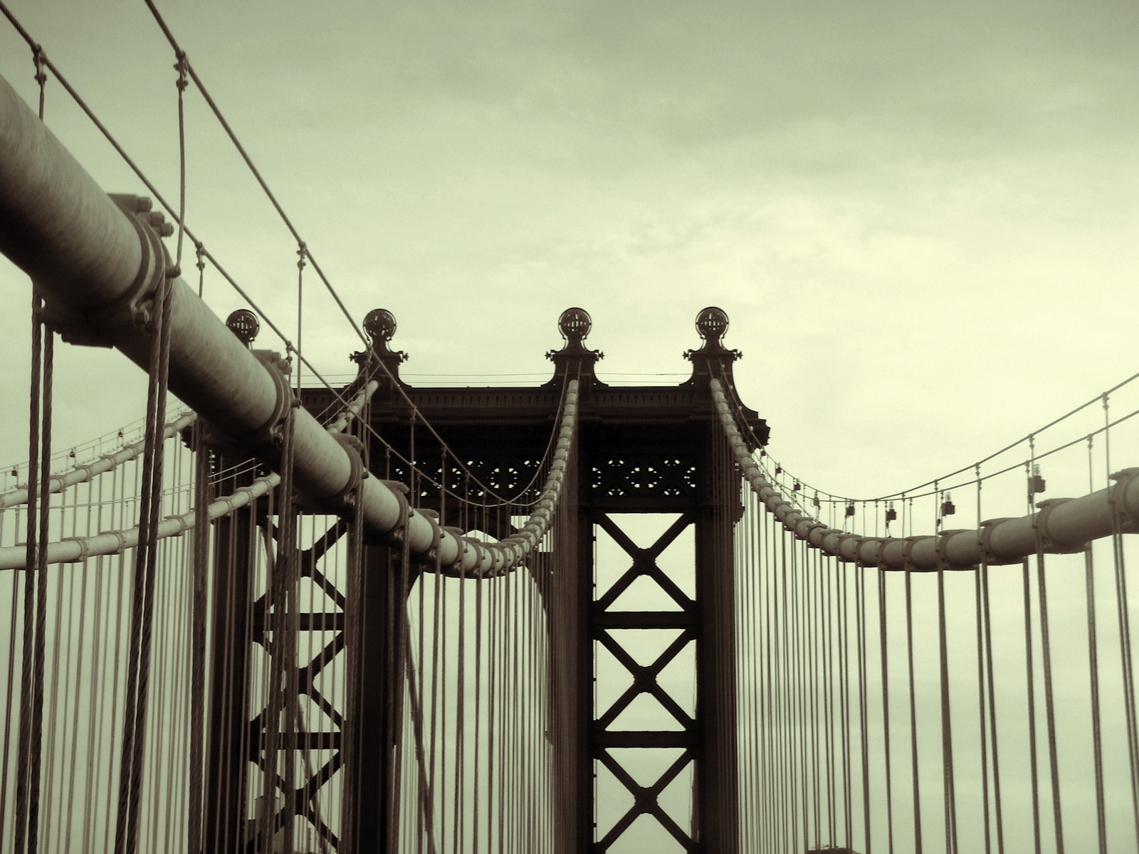 161232 скачать обои сделано человеком, манхэттенский мост, мосты - заставки и картинки бесплатно