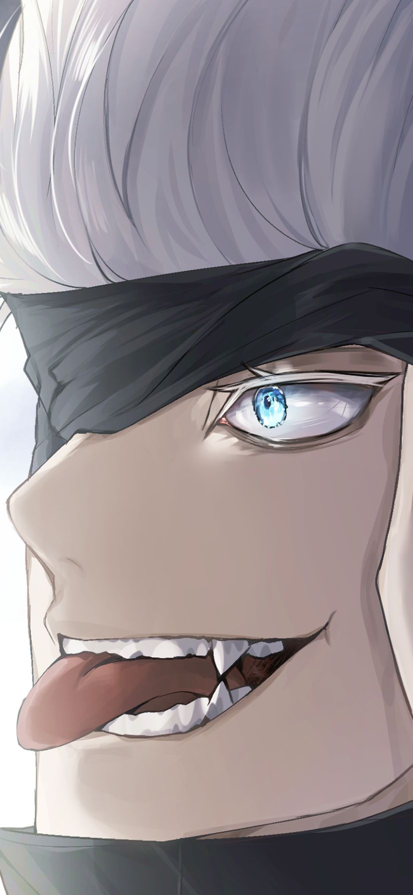 Download mobile wallpaper Anime, Blue Eyes, White Hair, Satoru Gojo, Jujutsu Kaisen for free.