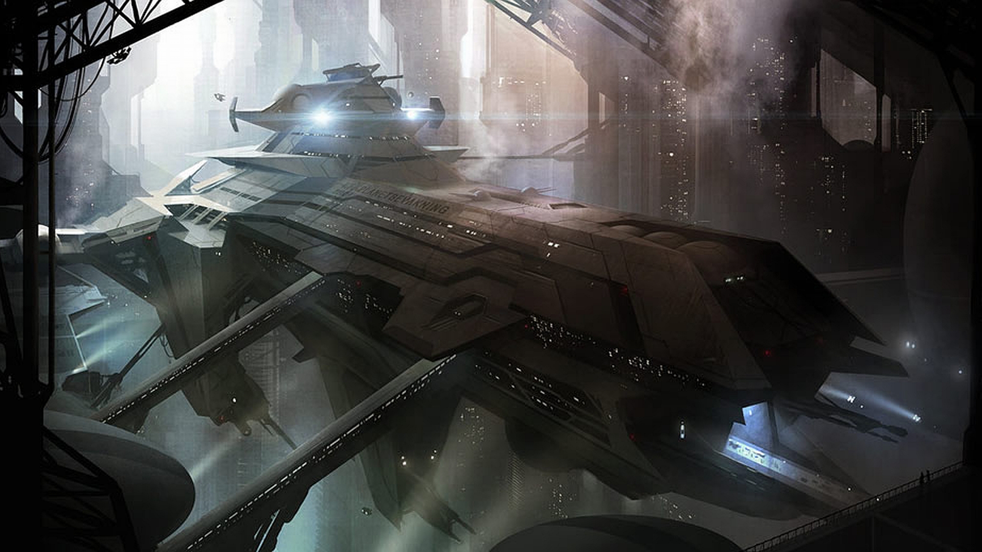 Download mobile wallpaper Sci Fi, Spaceship for free.