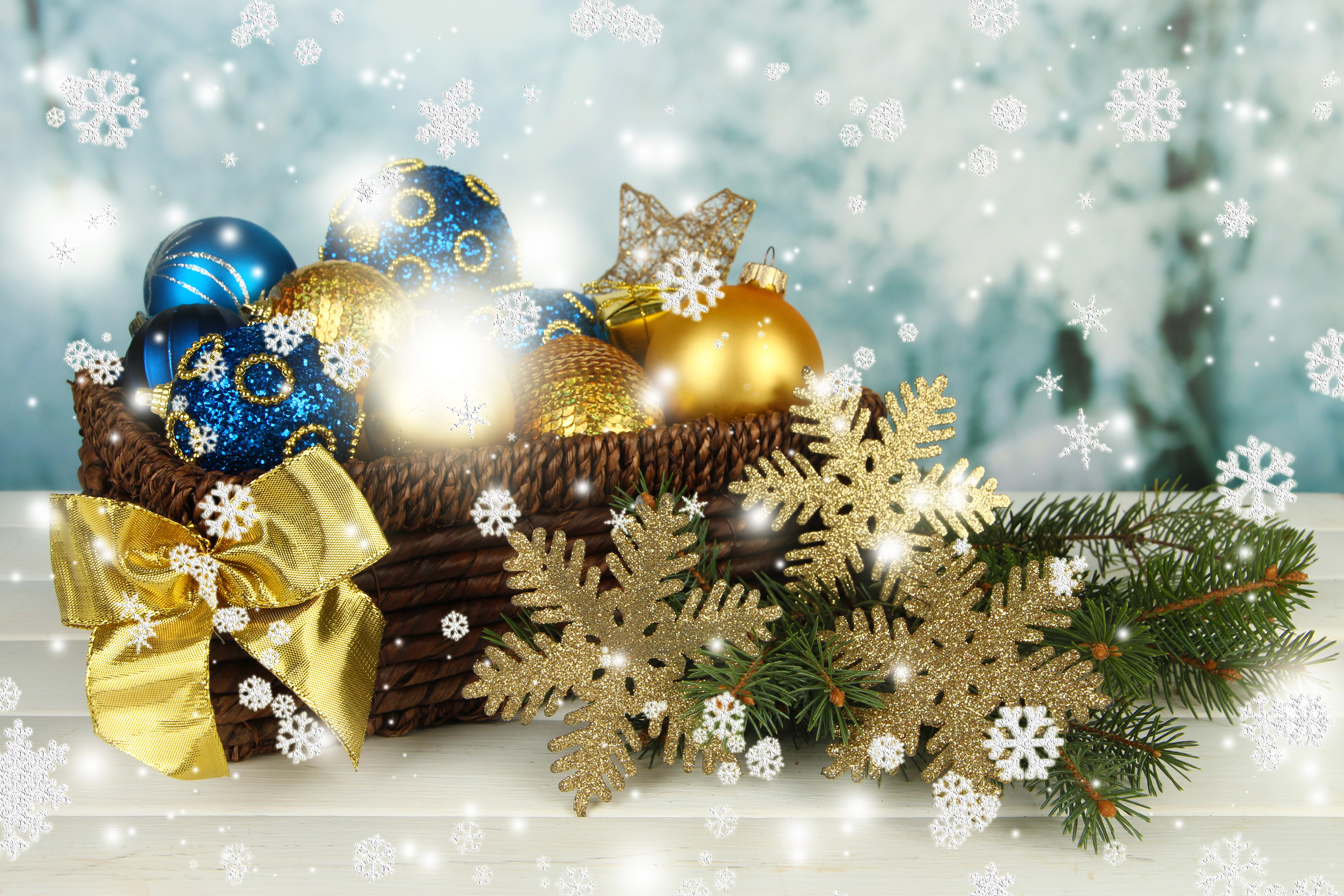 Скачати мобільні шпалери Різдво, Свято, Прикраса, Сніжинка безкоштовно.