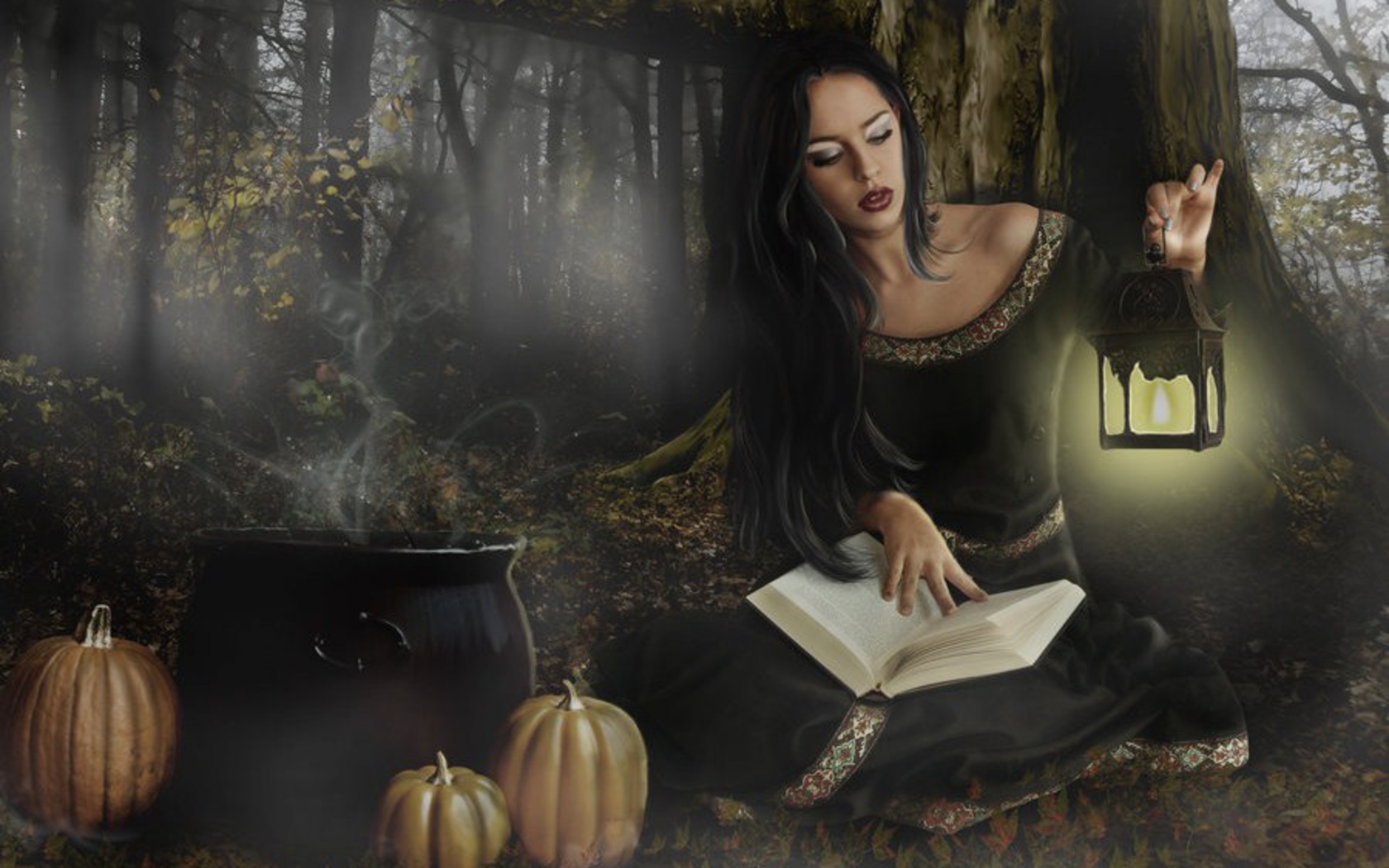 Free download wallpaper Fantasy, Book, Women on your PC desktop