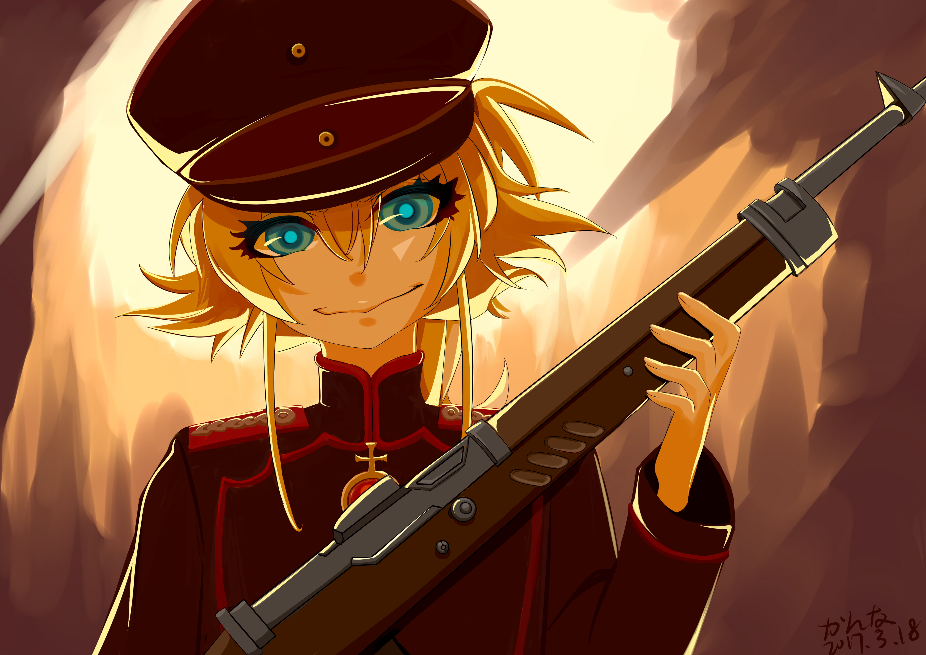 Descarga gratis la imagen Animado, Youjo Senki, Tanya Degurechaff en el escritorio de tu PC