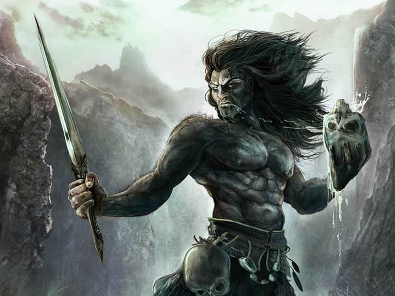 Free download wallpaper Fantasy, Warrior on your PC desktop