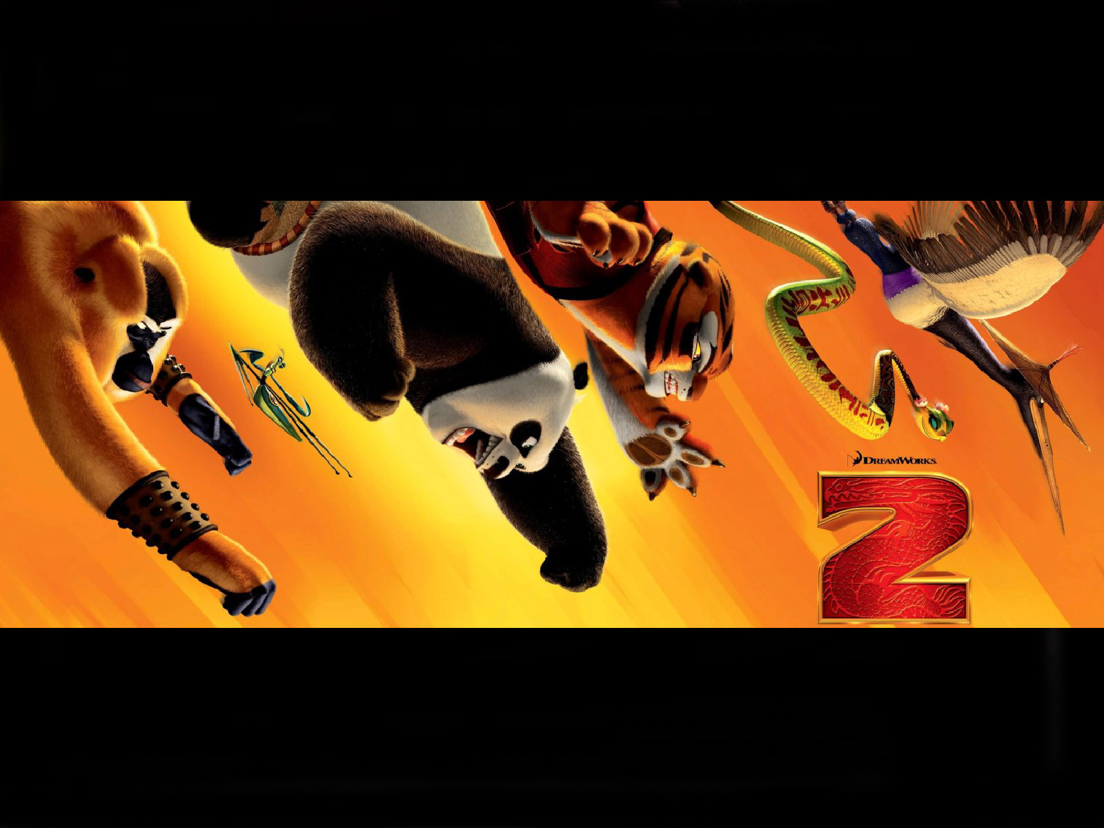 Meilleurs fonds d'écran Kung Fu Panda 2 pour l'écran du téléphone