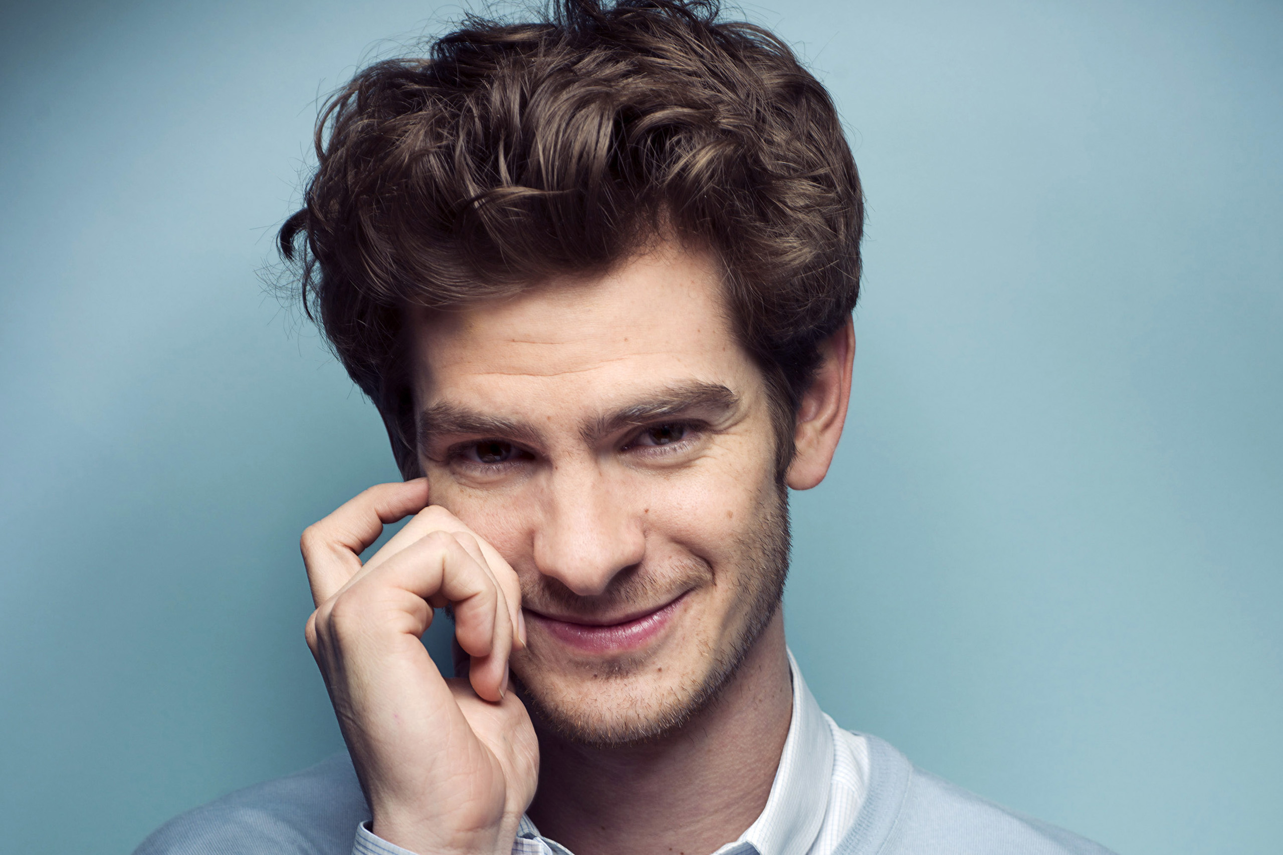 Download mobile wallpaper Face, American, Celebrity, Actor, Andrew Garfield for free.
