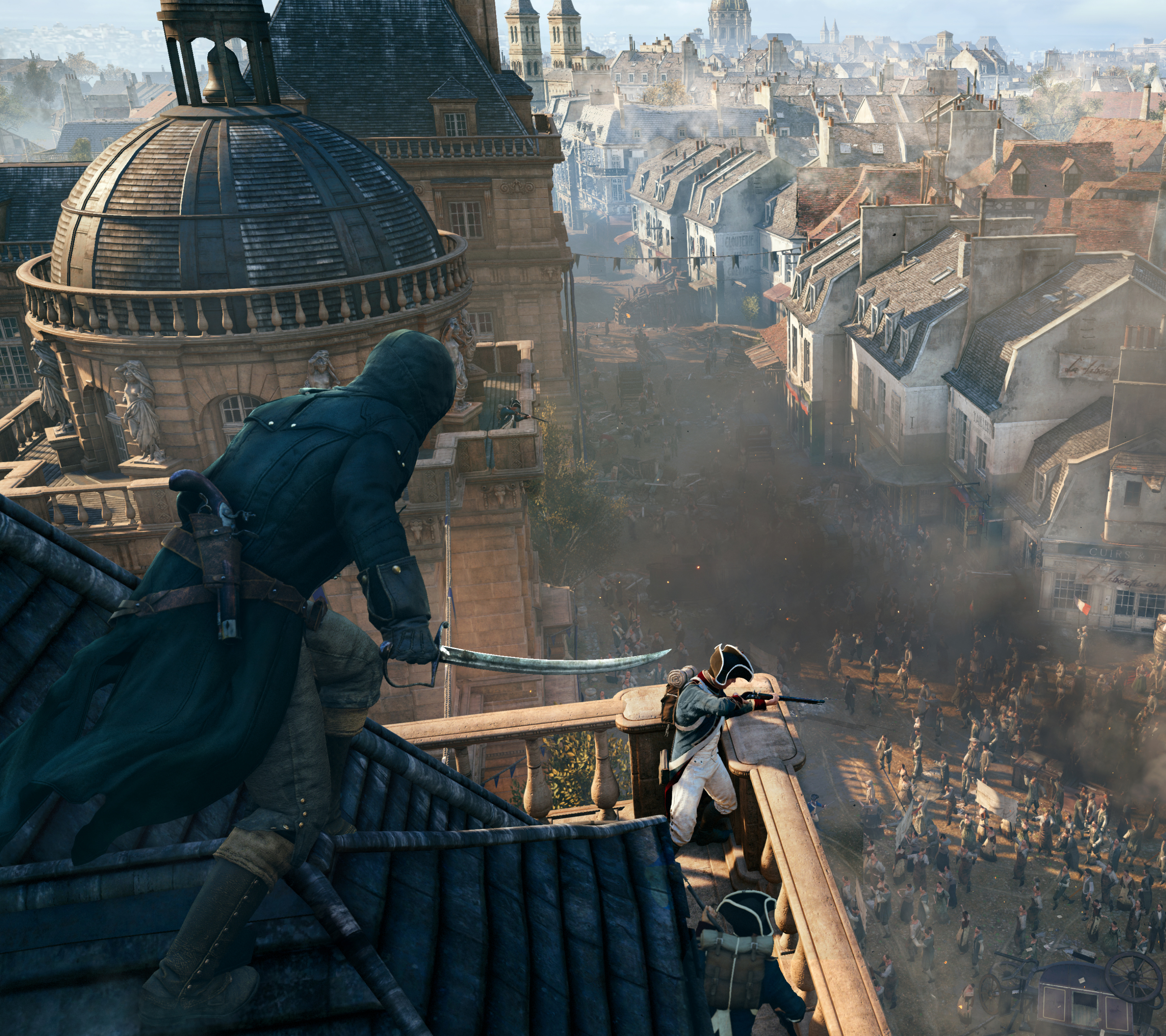 Baixar papel de parede para celular de Videogame, Assassin's Creed, Assassin's Creed: Unidade gratuito.