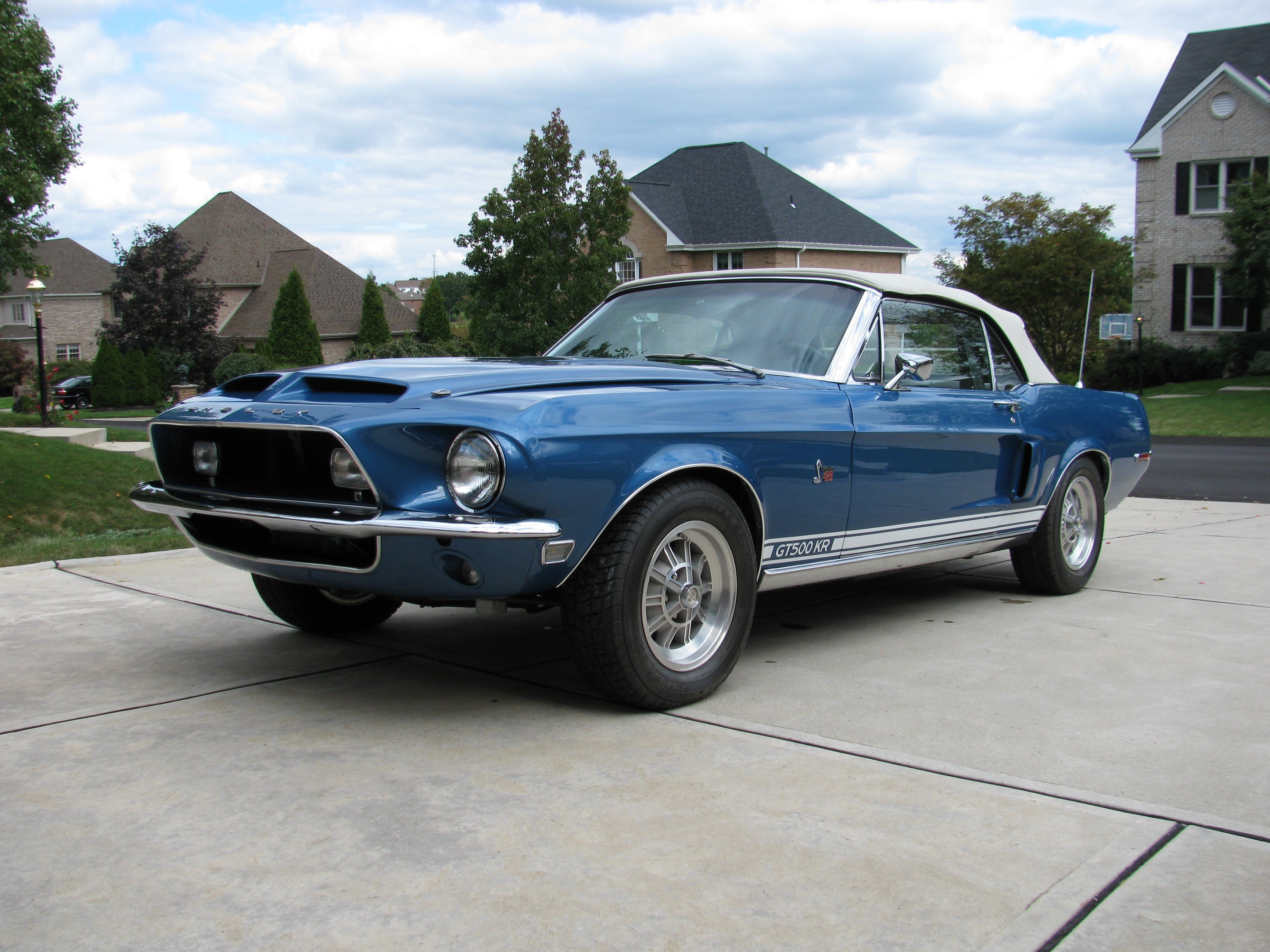 vehicles, shelby cobra gt500 king of the road, car, muscle car, ford