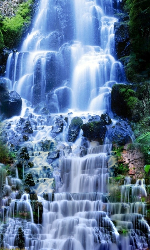 Handy-Wallpaper Wasserfälle, Wasserfall, Erde/natur kostenlos herunterladen.