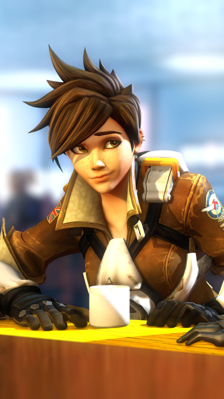 Handy-Wallpaper Overwatch, Computerspiele, Tracer (Overwatch) kostenlos herunterladen.