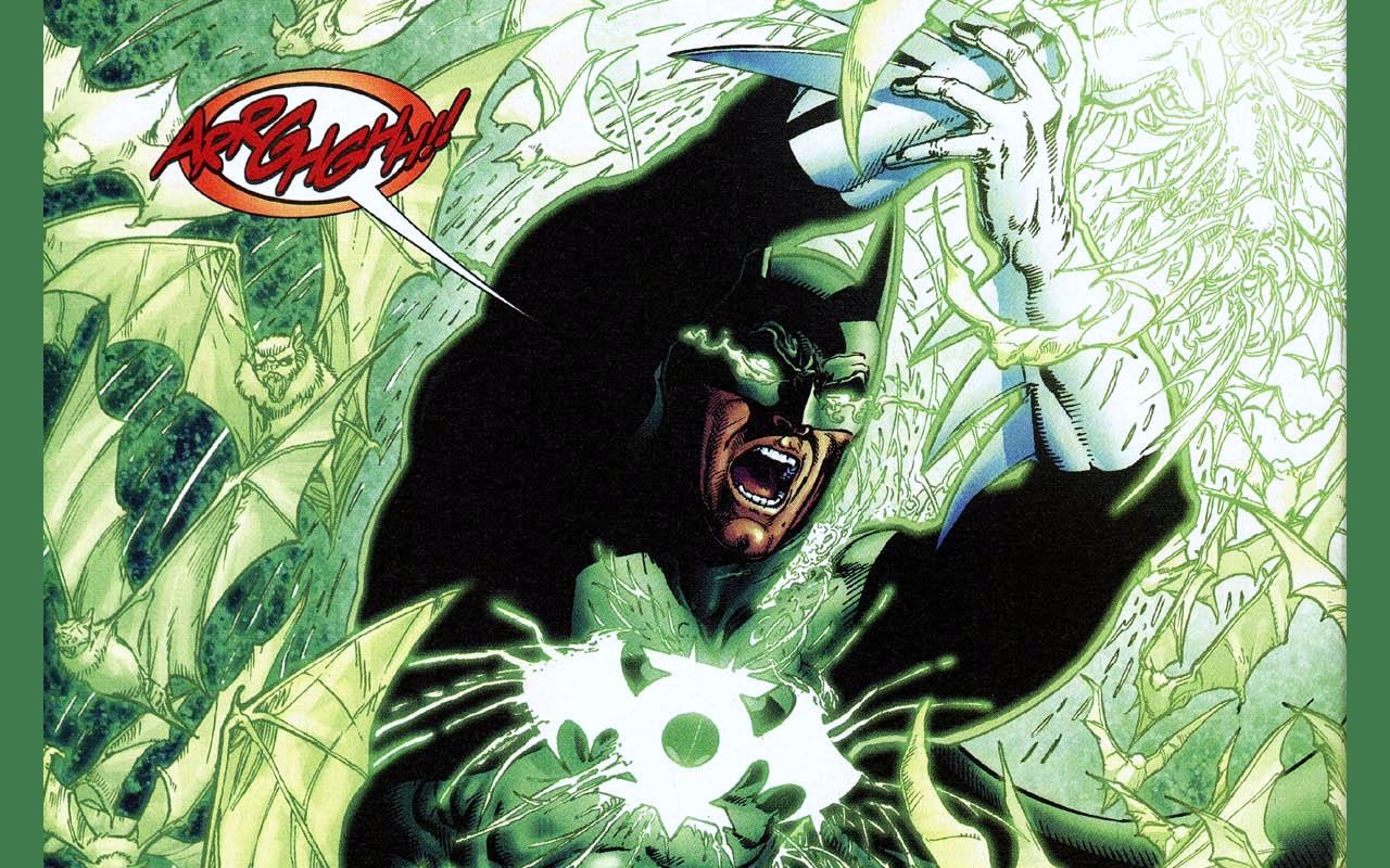 Скачать обои бесплатно Комиксы, Бэтмен, Зеленый Фонарь картинка на рабочий стол ПК