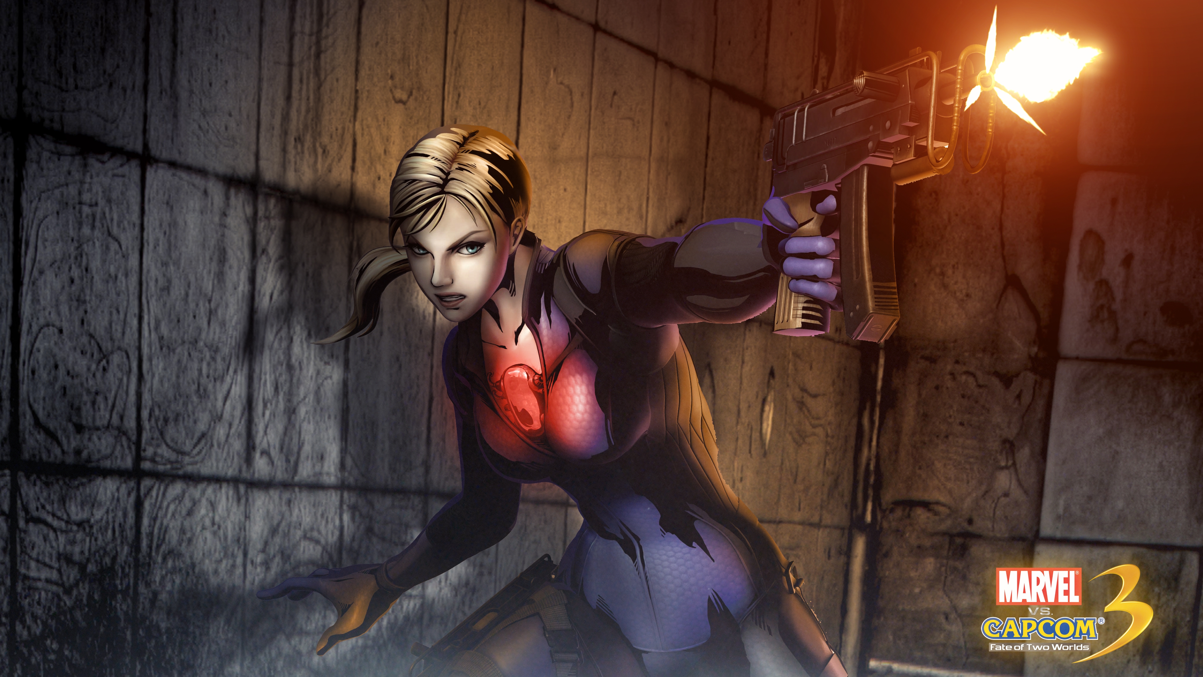 video game, marvel vs capcom 3: fate of two worlds, jill valentine