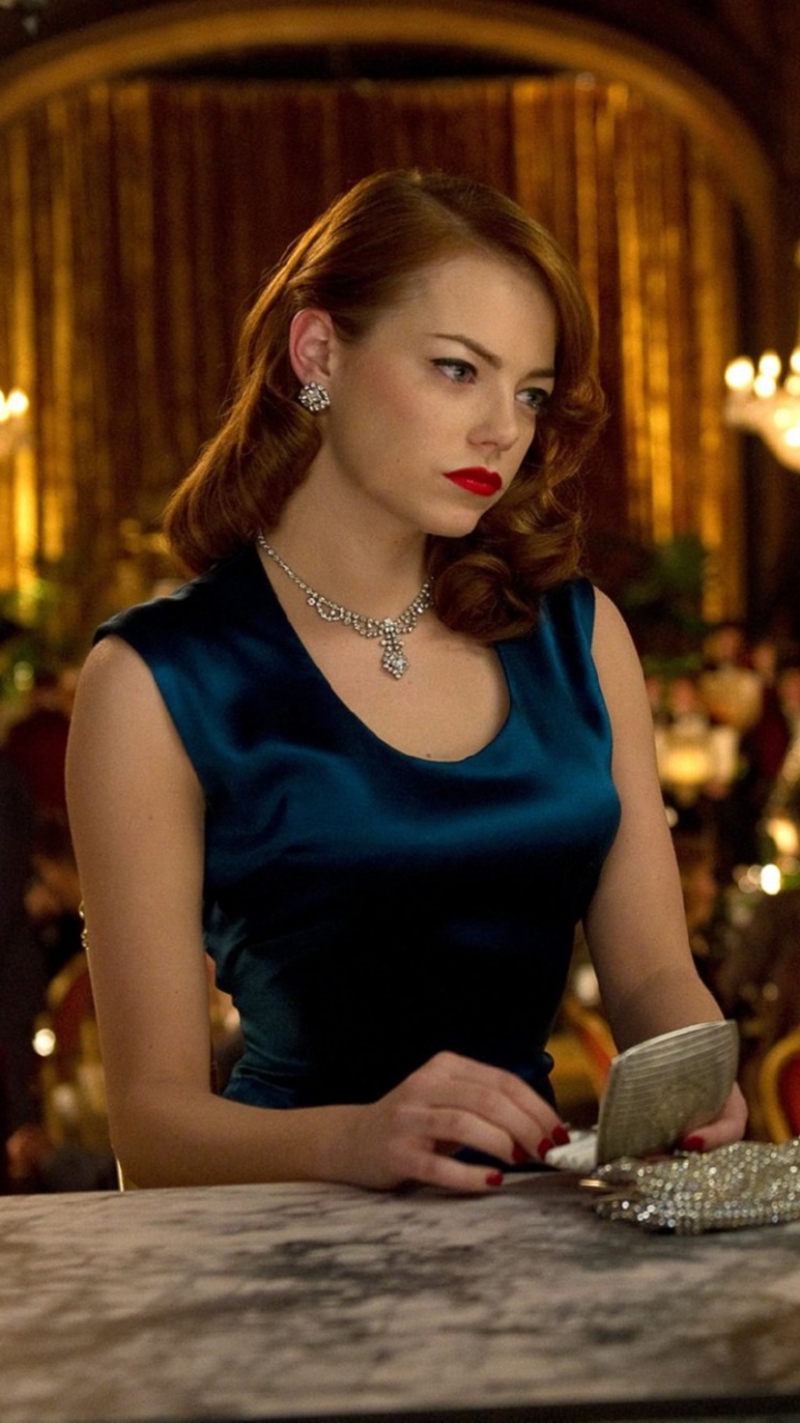 Handy-Wallpaper Emma Stone, Filme, Gangster Squad kostenlos herunterladen.