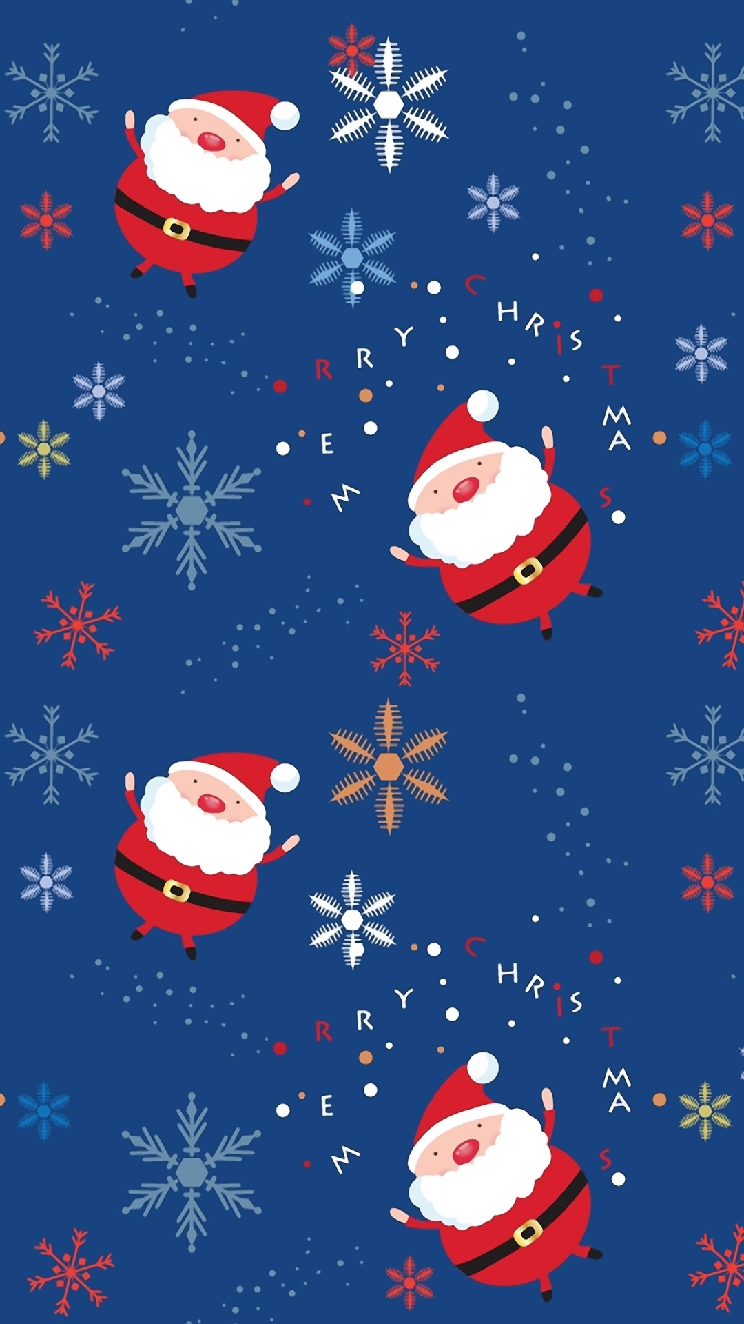 Handy-Wallpaper Feiertage, Weihnachtsmann, Weihnachten kostenlos herunterladen.
