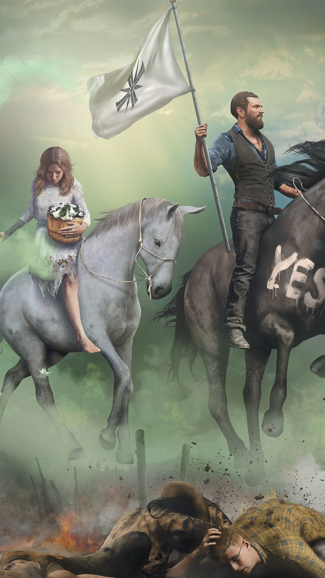 Download mobile wallpaper Horse, Video Game, Far Cry, Far Cry 5 for free.