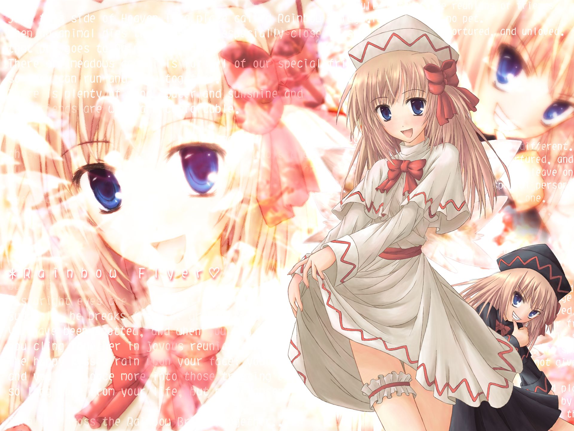 Download mobile wallpaper Anime, Touhou, Lily Black, Lily White for free.