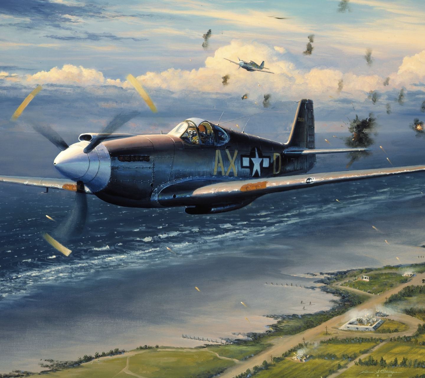 Скачать обои бесплатно Самолет, Военные, Аэроплан, Вторая Мировая Война, Военный Самолет картинка на рабочий стол ПК