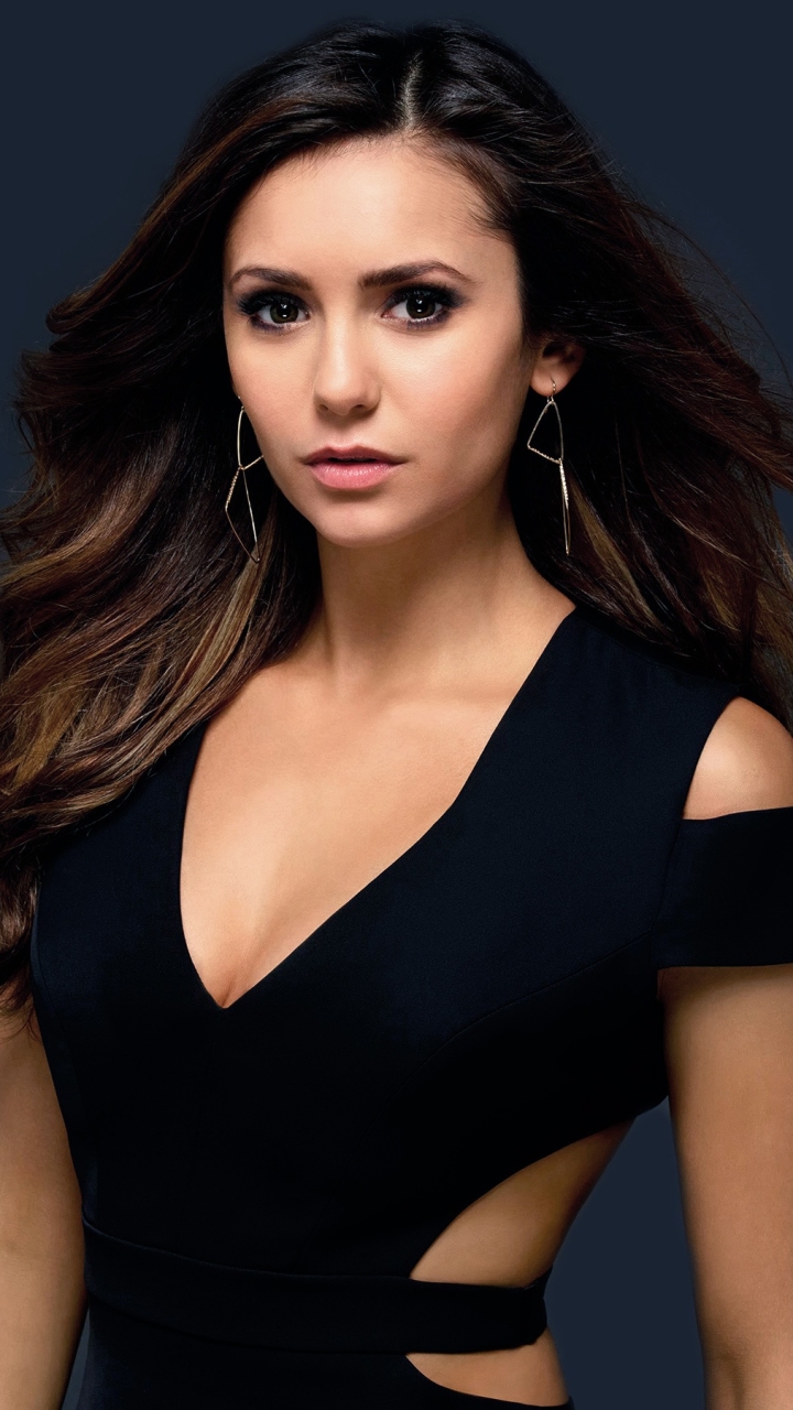 Download mobile wallpaper Celebrity, Nina Dobrev for free.