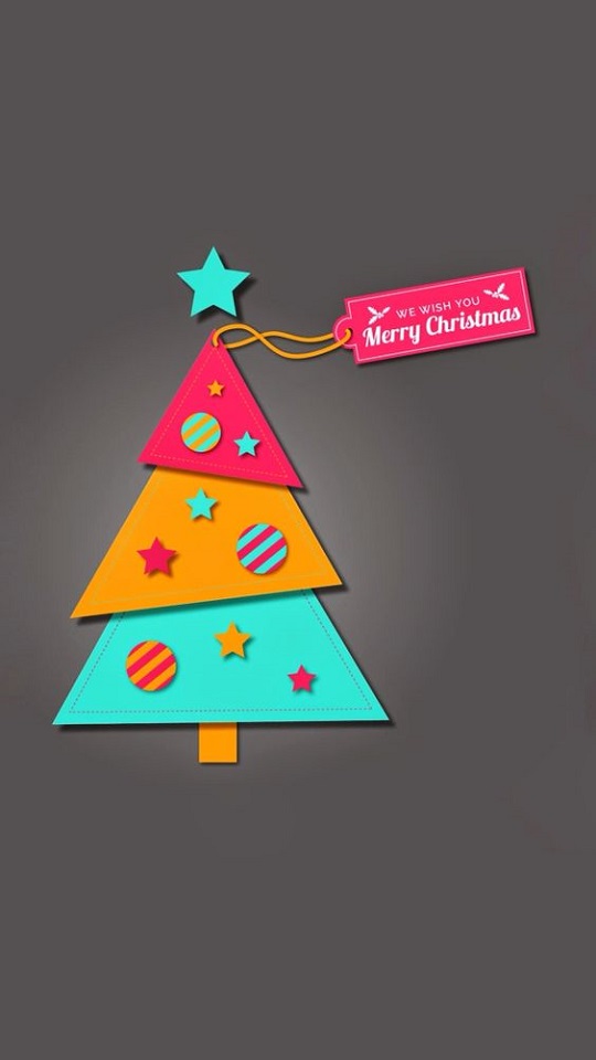 Download mobile wallpaper Christmas, Holiday, Grey, Christmas Tree, Merry Christmas for free.