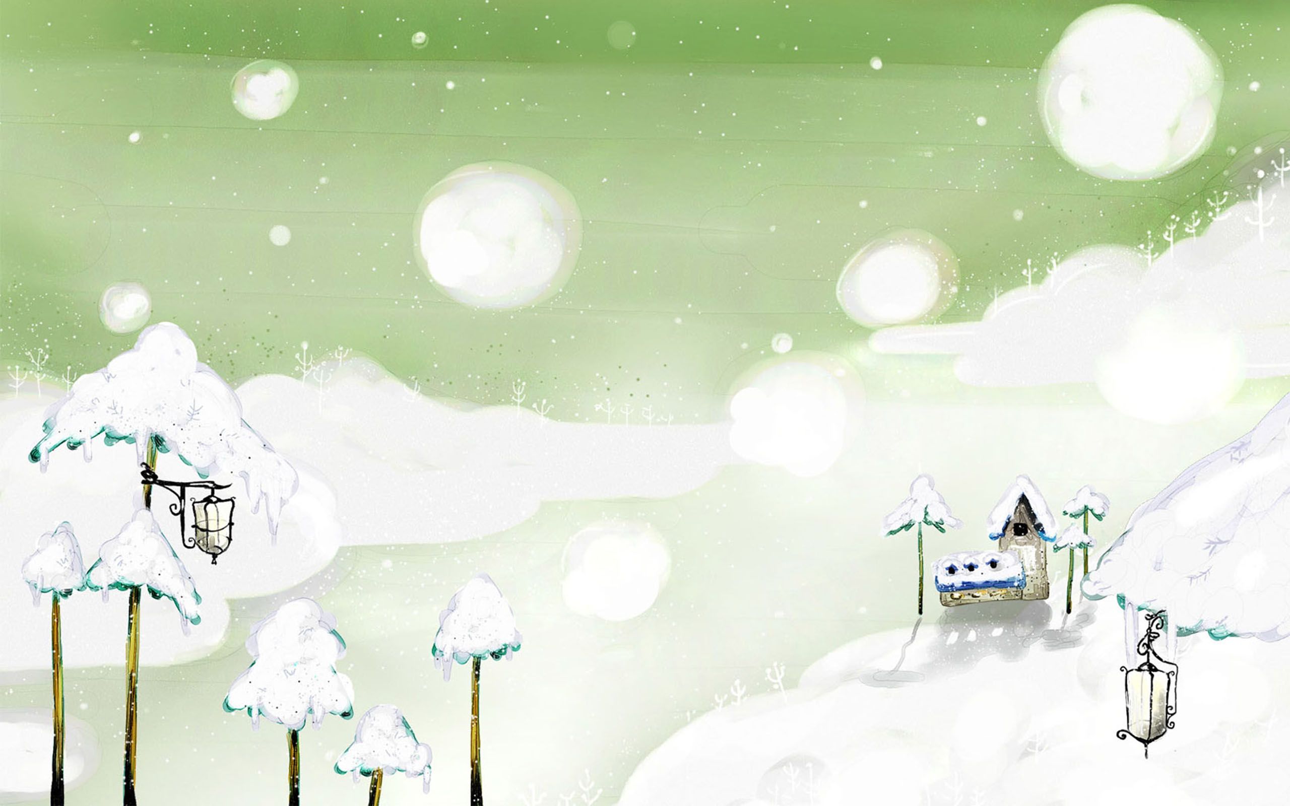 Laden Sie das Winter, Künstlerisch-Bild kostenlos auf Ihren PC-Desktop herunter