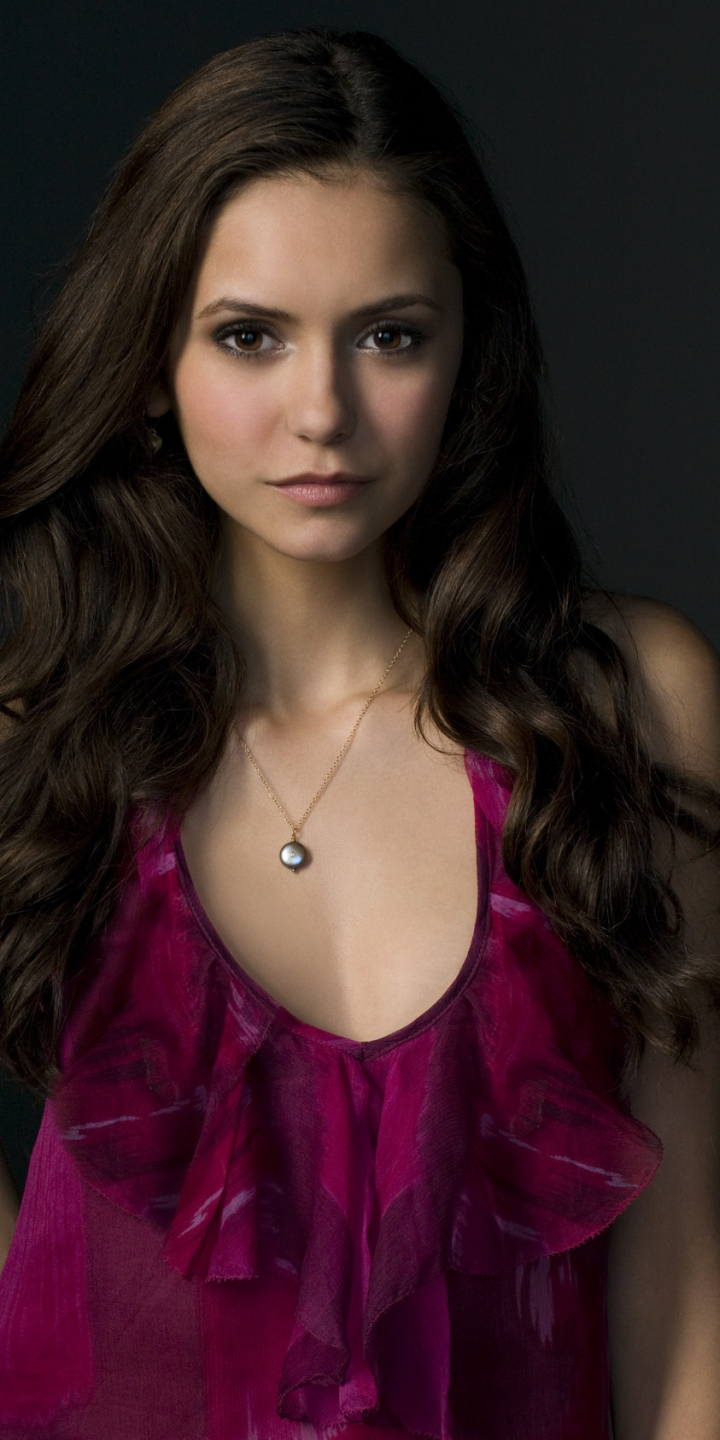 Download mobile wallpaper Celebrity, Nina Dobrev for free.