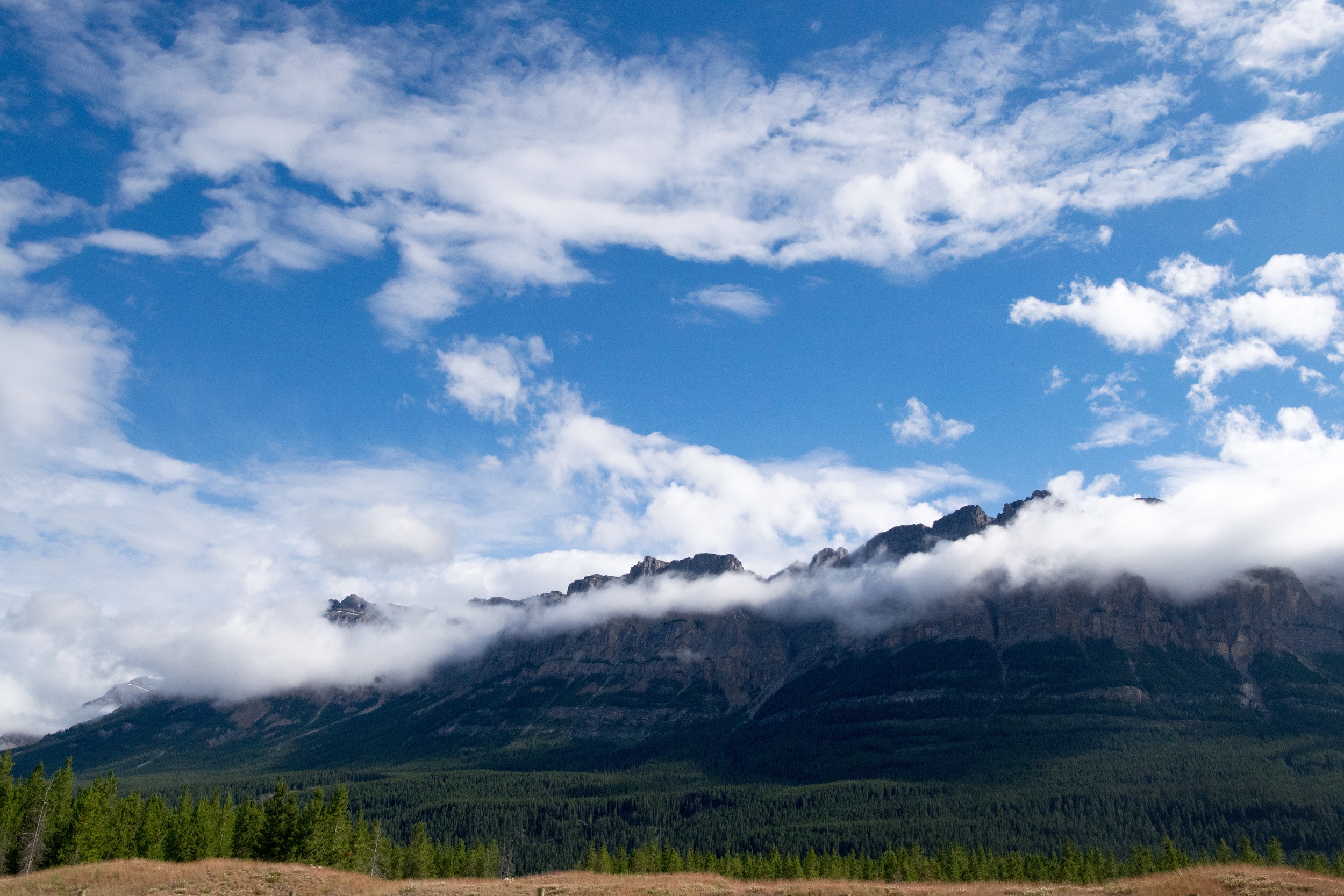 Free download wallpaper Mountains, Clouds, Tops, Nature, Vertex on your PC desktop