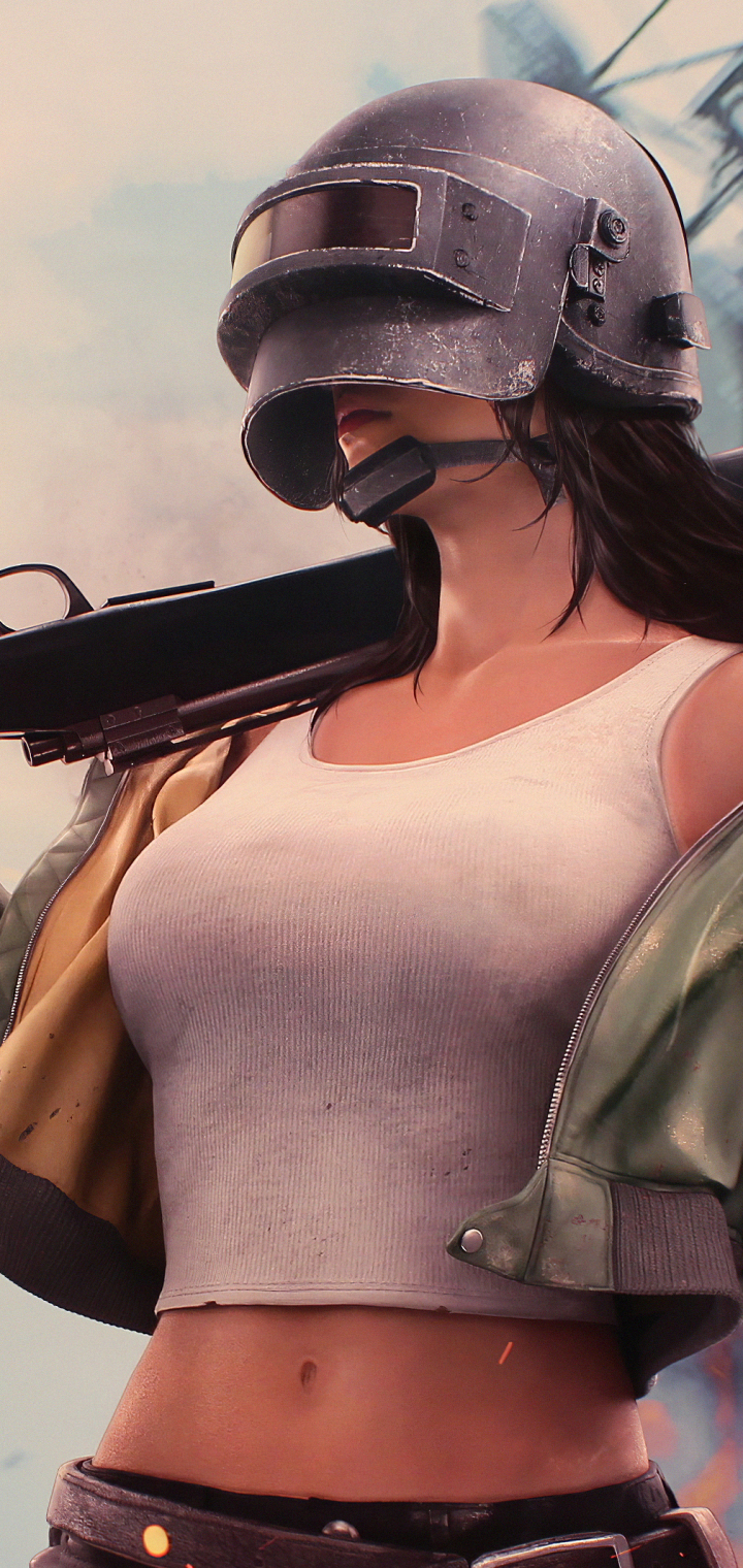 Download mobile wallpaper Video Game, Woman Warrior, Playerunknown's Battlegrounds for free.