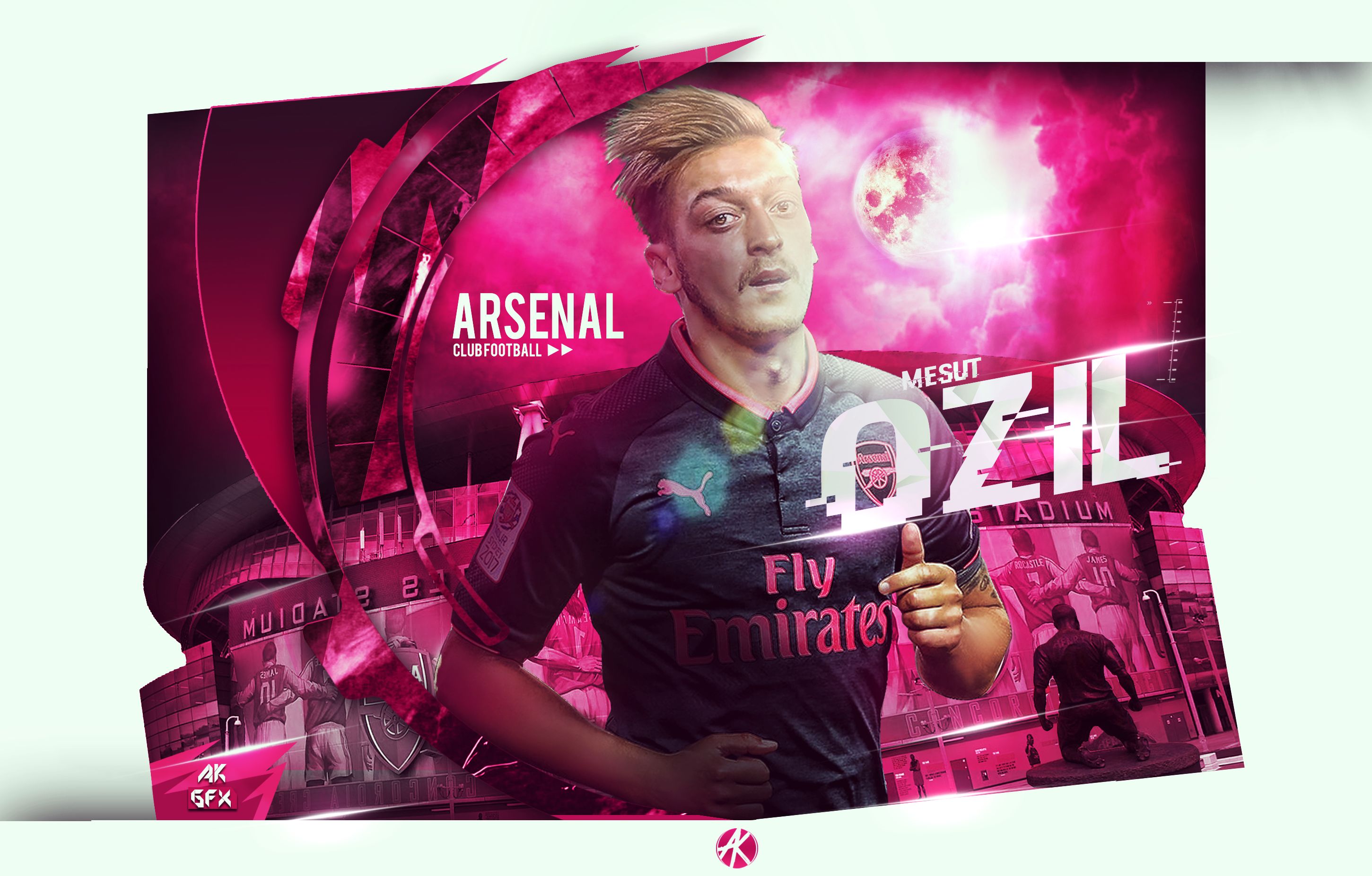 Download mobile wallpaper Sports, Arsenal F C, Mesut Özil for free.
