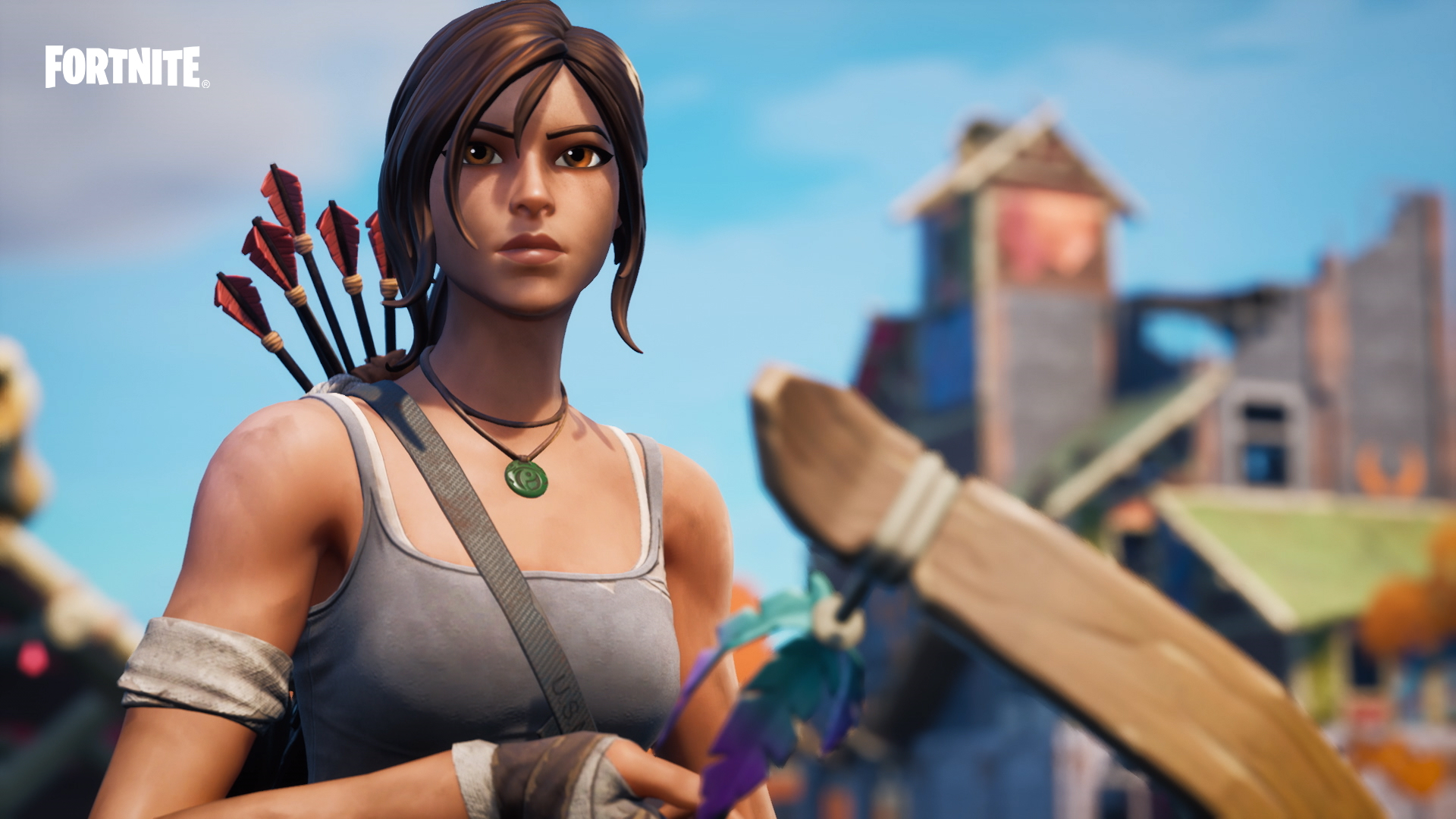 Download mobile wallpaper Video Game, Lara Croft, Fortnite for free.