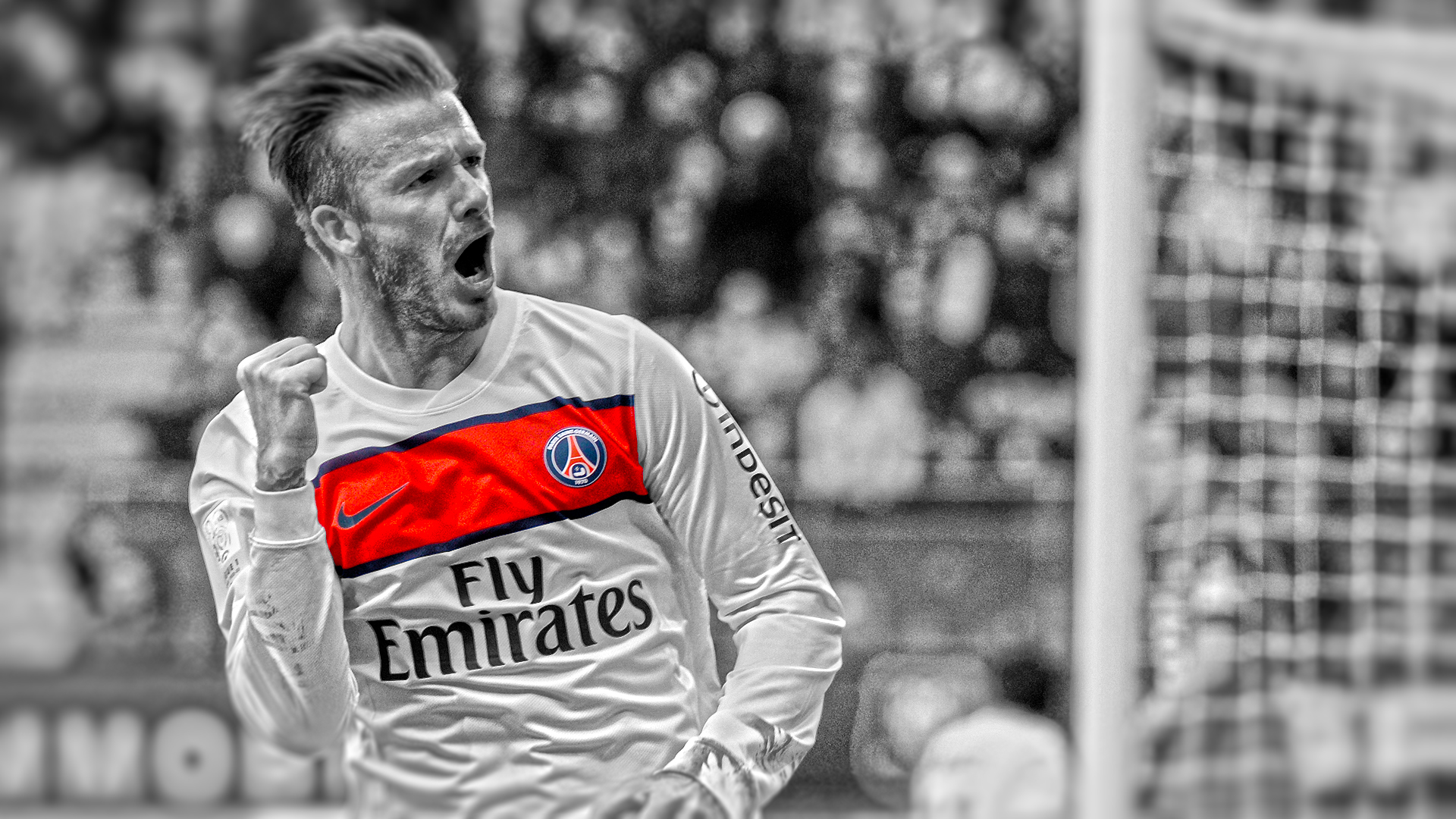 Téléchargez gratuitement l'image David Beckham, Des Sports, Football, Paris Saint Germain Fc sur le bureau de votre PC