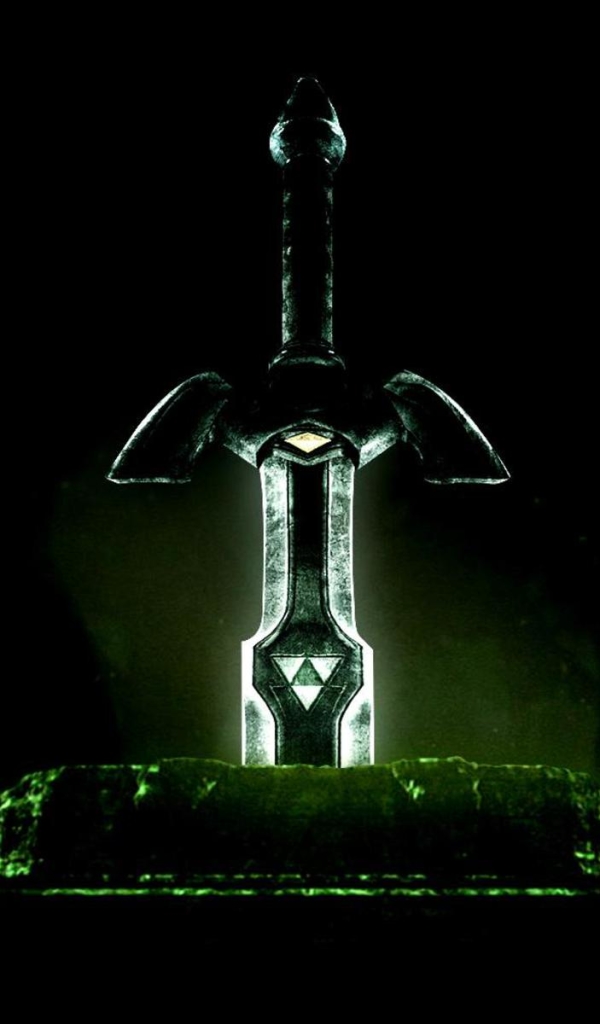master sword, video game, the legend of zelda, triforce, sword, zelda
