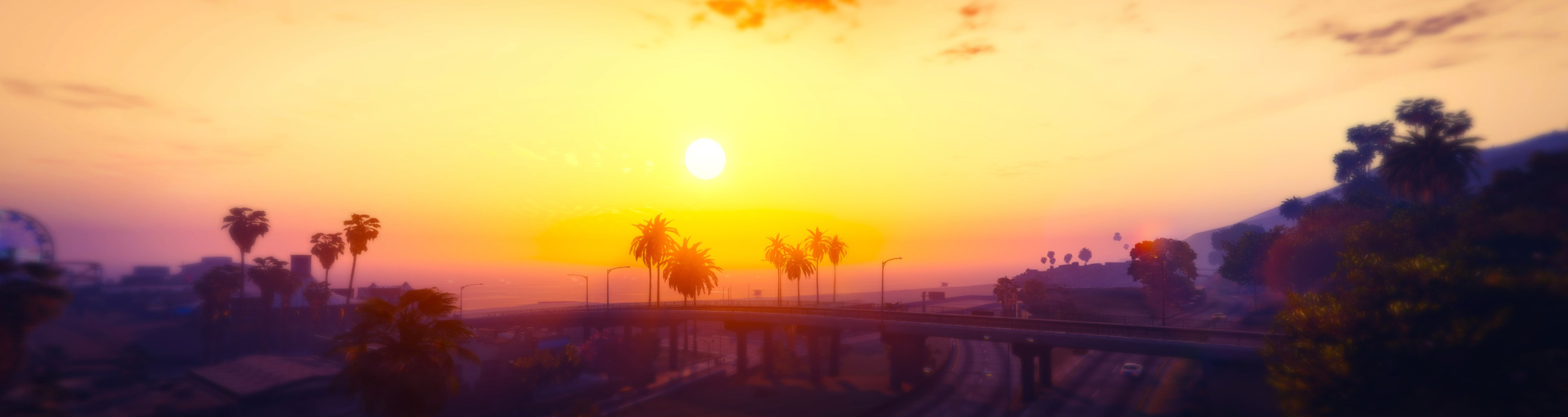 Download mobile wallpaper Sun, Video Game, Grand Theft Auto, Grand Theft Auto V for free.