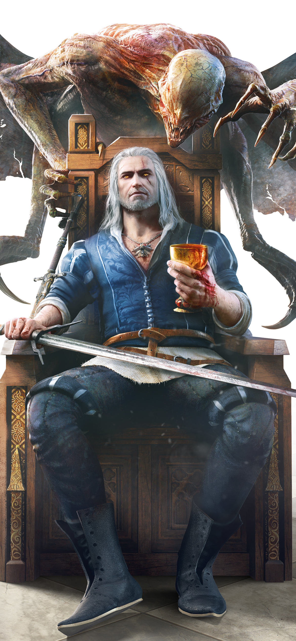 Handy-Wallpaper Computerspiele, Der Hexer, Geralt Von Riva, The Witcher 3: Wild Hunt, The Witcher 3: Wild Hunt Blut Und Wein kostenlos herunterladen.