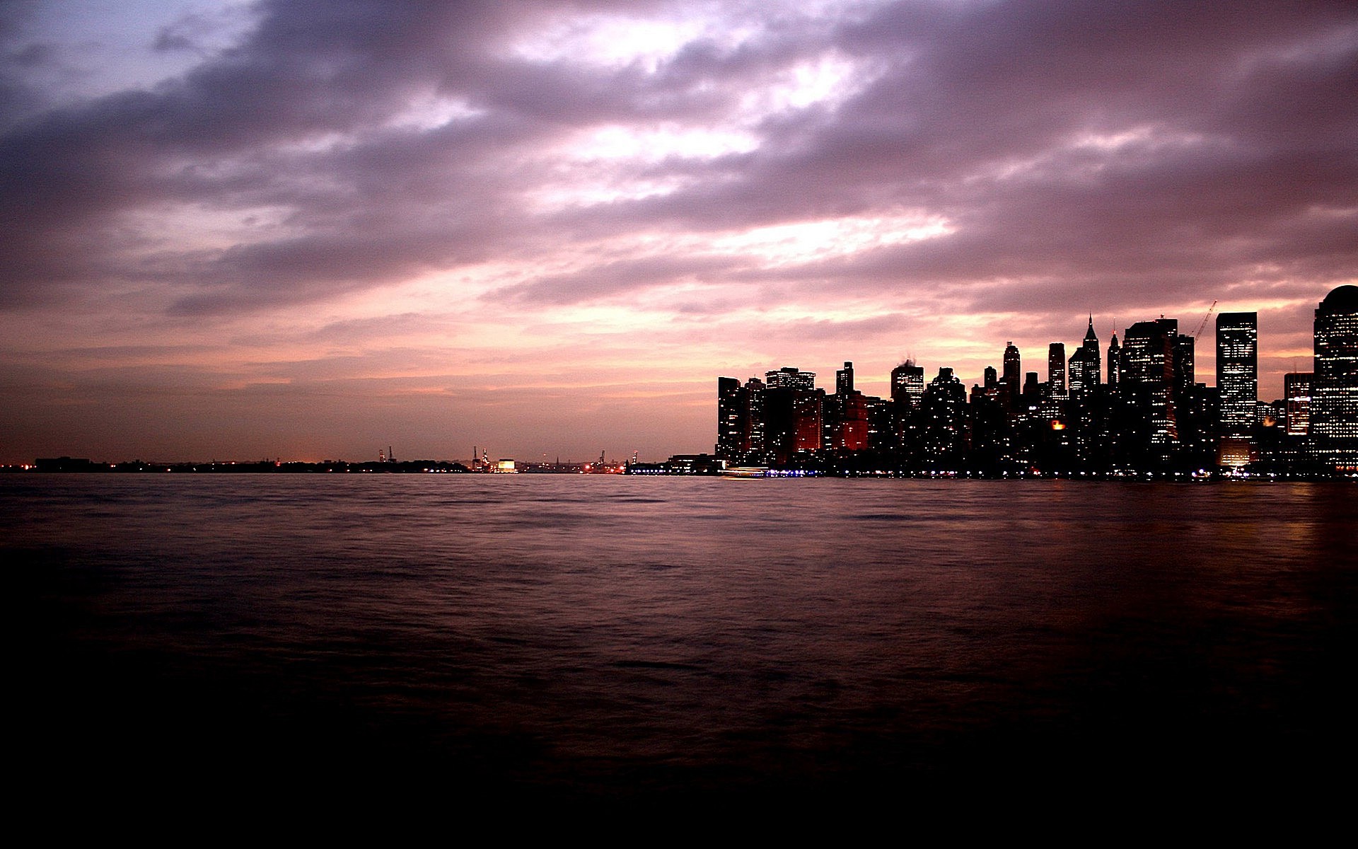 Скачати мобільні шпалери Манхеттен, Нью Йорк, Міста, Створено Людиною, Місто безкоштовно.