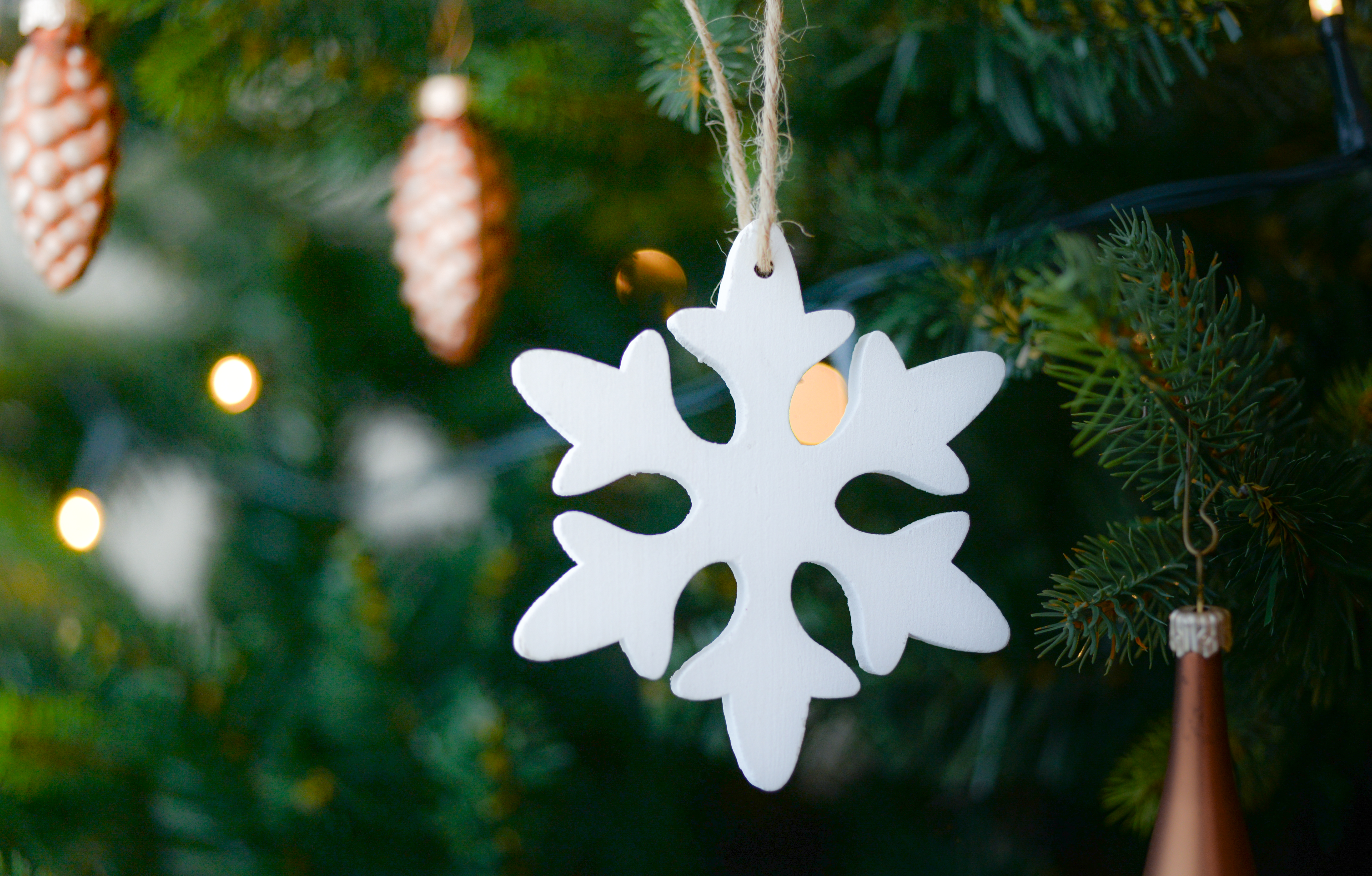 holidays, decoration, christmas tree toy, snowflake