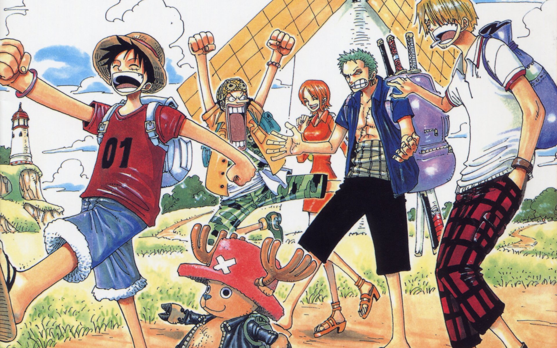 Handy-Wallpaper One Piece, Animes kostenlos herunterladen.