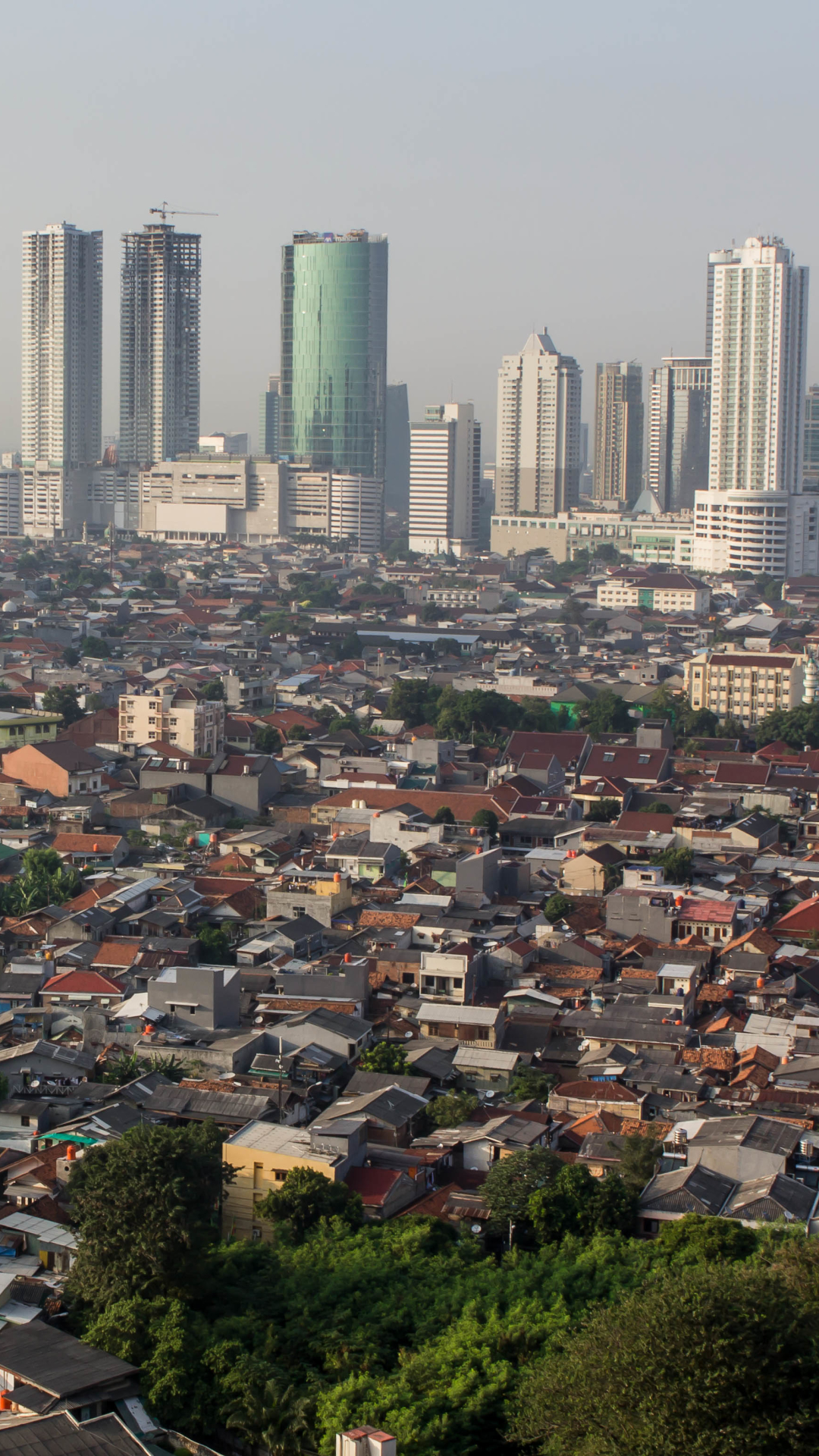 Скачать картинку Города, Джакарта, Сделано Человеком в телефон бесплатно.