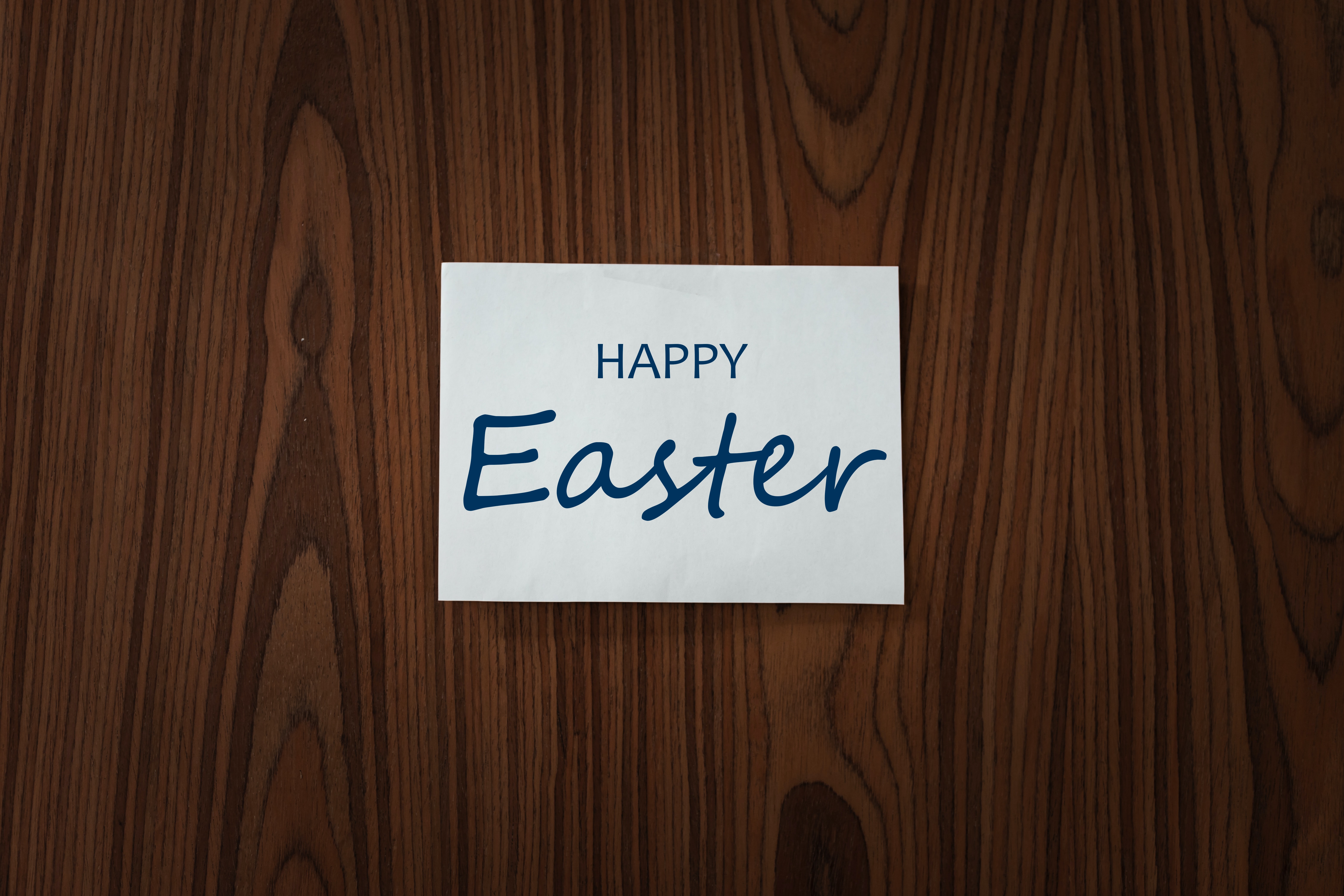 Download mobile wallpaper Holiday, Surface, Inscription, Easter, Words for free.