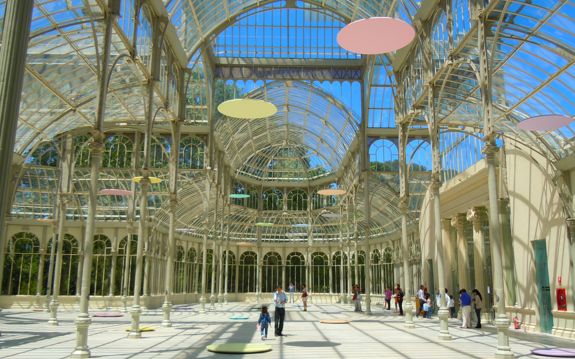 Download mobile wallpaper Man Made, Palacio De Cristal for free.