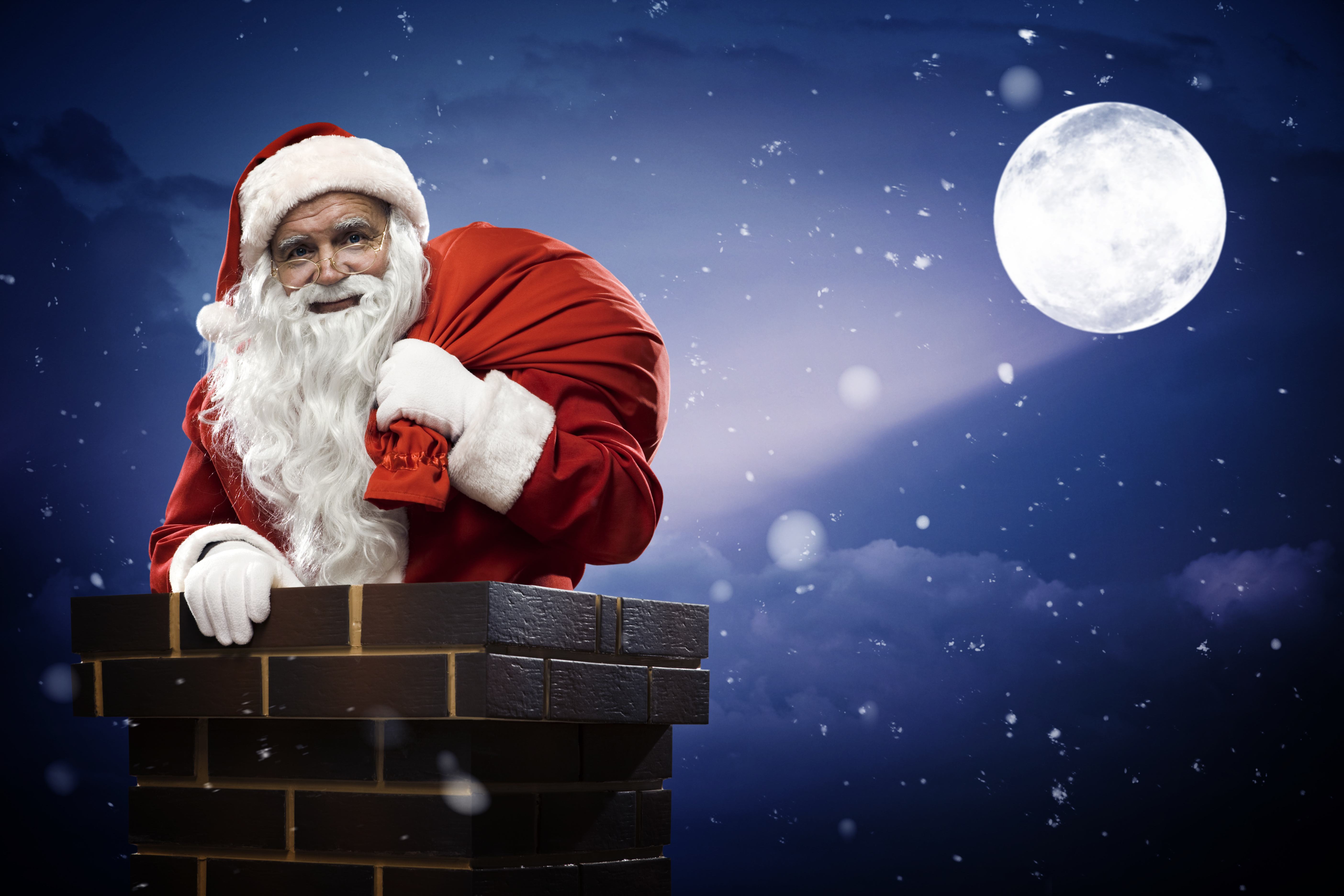 Free download wallpaper Christmas, Holiday, Santa on your PC desktop