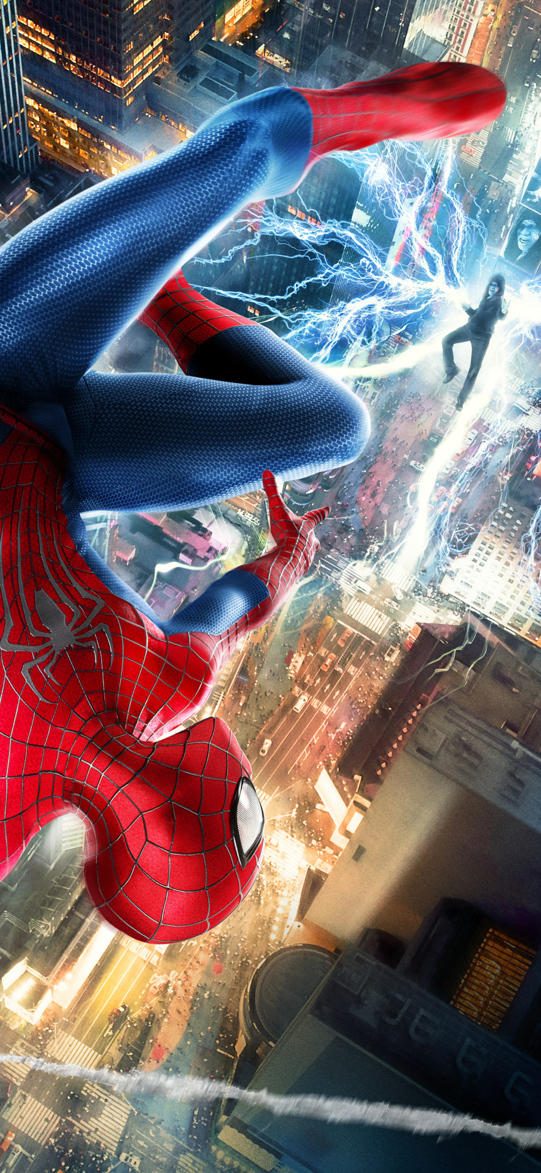 Téléchargez des papiers peints mobile Spider Man, Film, Homme Araignée, The Amazing Spider Man : Le Destin D'un Héros, Électro (Marvel Comics) gratuitement.