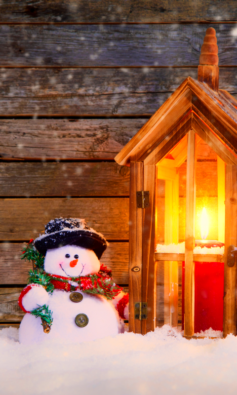 Téléchargez des papiers peints mobile Noël, Vacances, Bonhomme De Neige gratuitement.