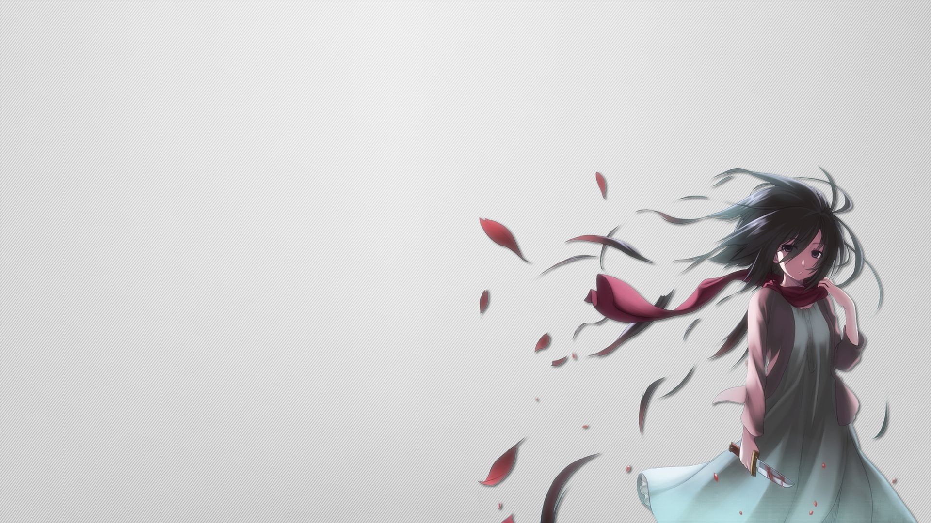 Handy-Wallpaper Mikasa Ackermann, Attack On Titan, Shingeki Kein Kyojin, Animes kostenlos herunterladen.
