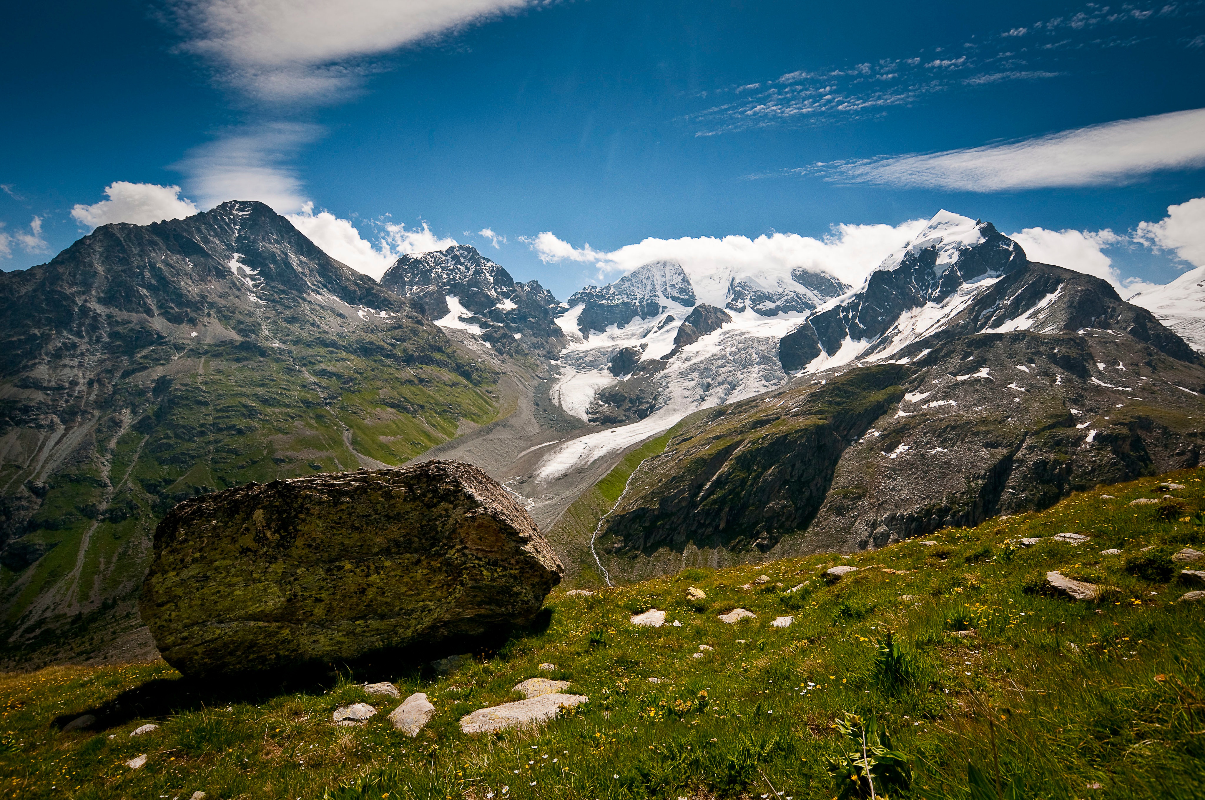 Скачать обои бесплатно Горы, Гора, Альпы, Швейцария, Земля/природа картинка на рабочий стол ПК