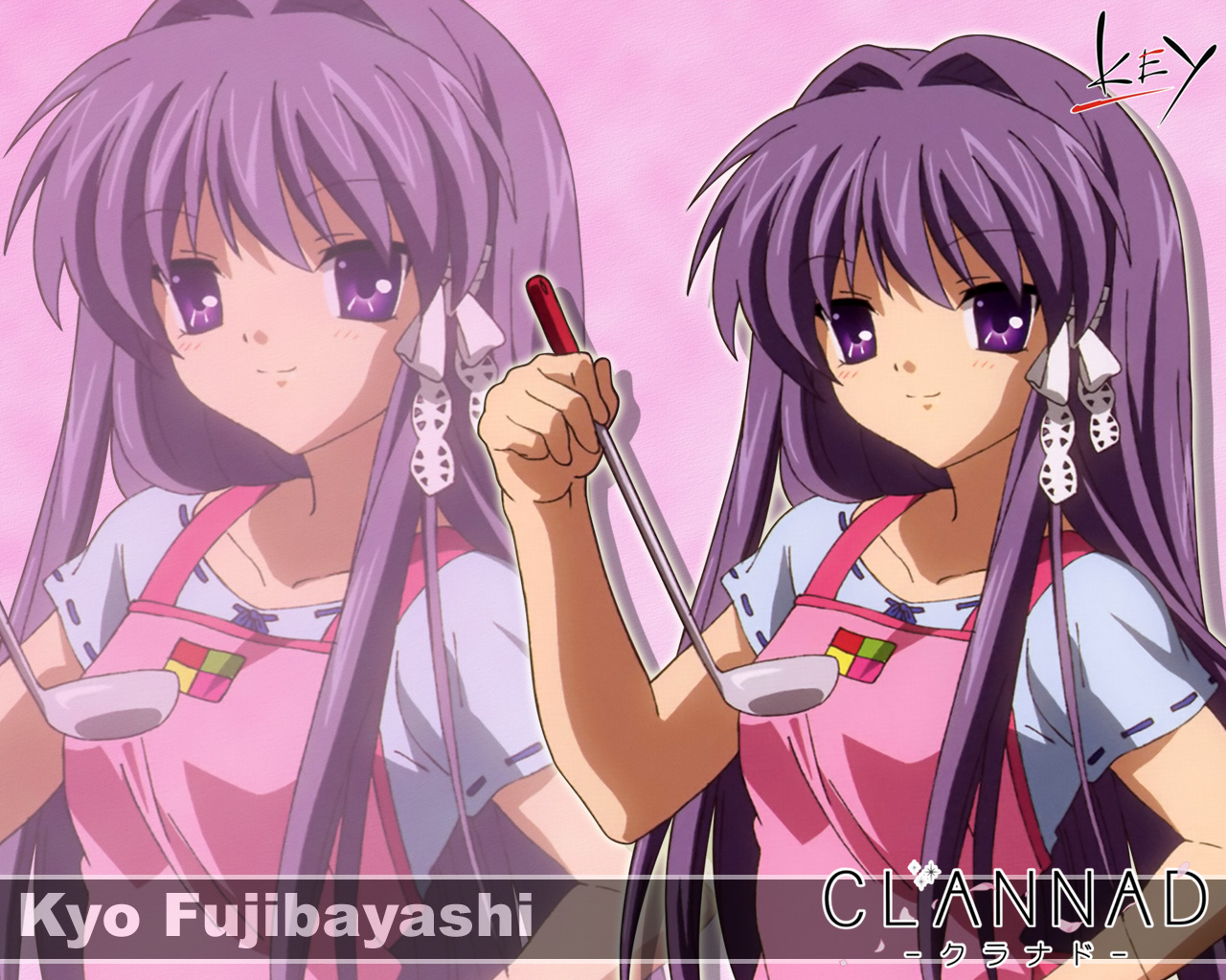 Handy-Wallpaper Animes, Kyou Fujibayashi, Clannad kostenlos herunterladen.